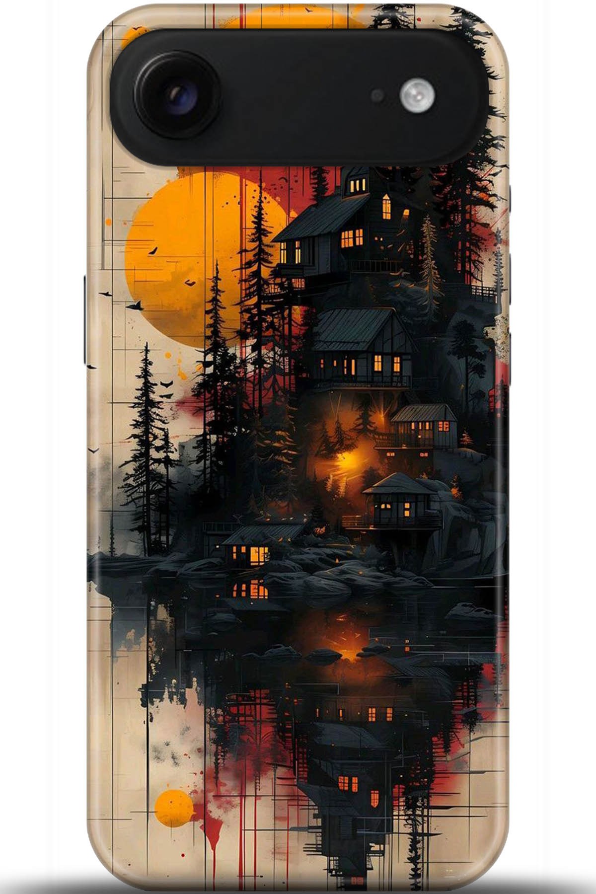 Apple iPhone Air Uyumlu Kılıf HD Baskılı Kılıf - Followed Institution 5292