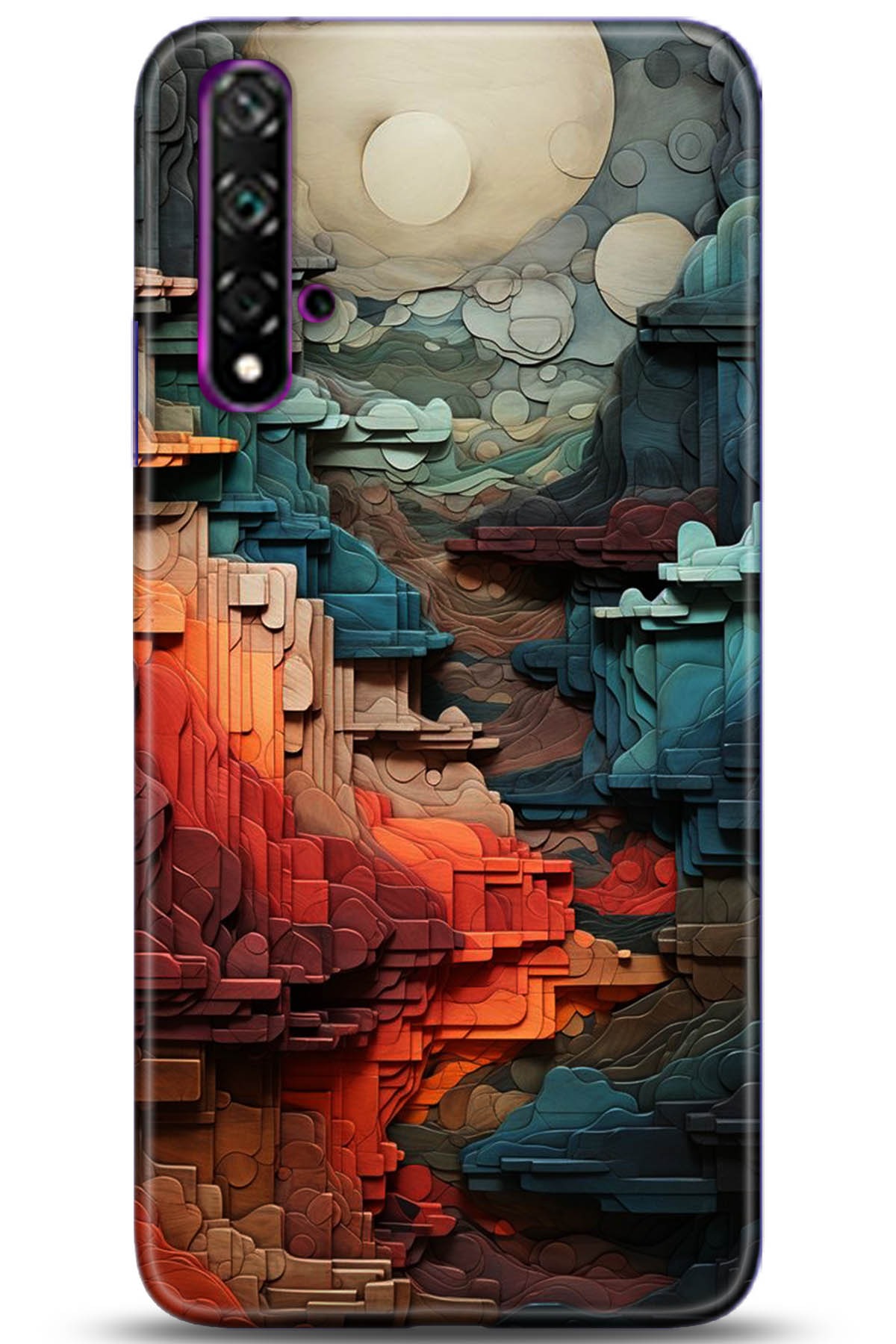 Honor 20 Kılıf HD Baskılı Kılıf - Followed Institution 5218