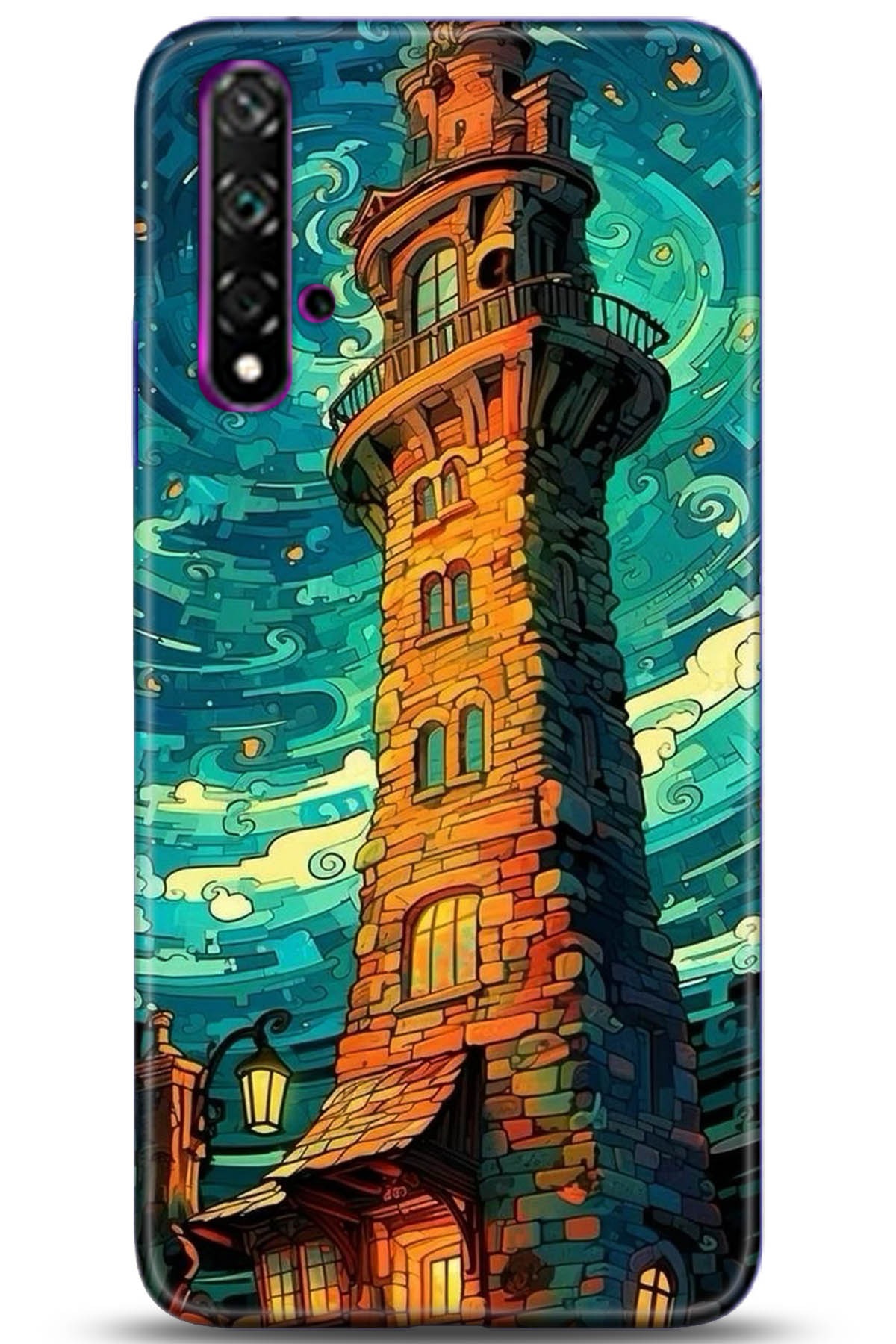 Honor 20 Kılıf HD Baskılı Kılıf - Followed Institution 5233