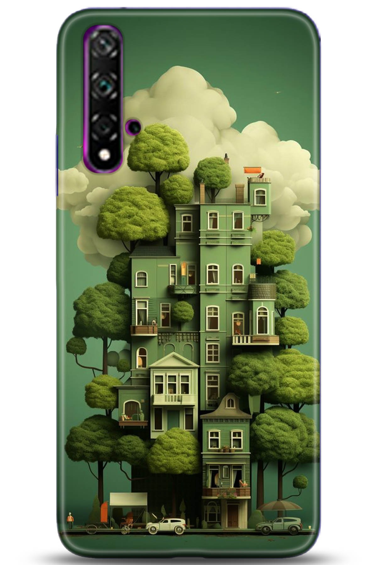 Honor 20 Kılıf HD Baskılı Kılıf - Followed Institution 5273