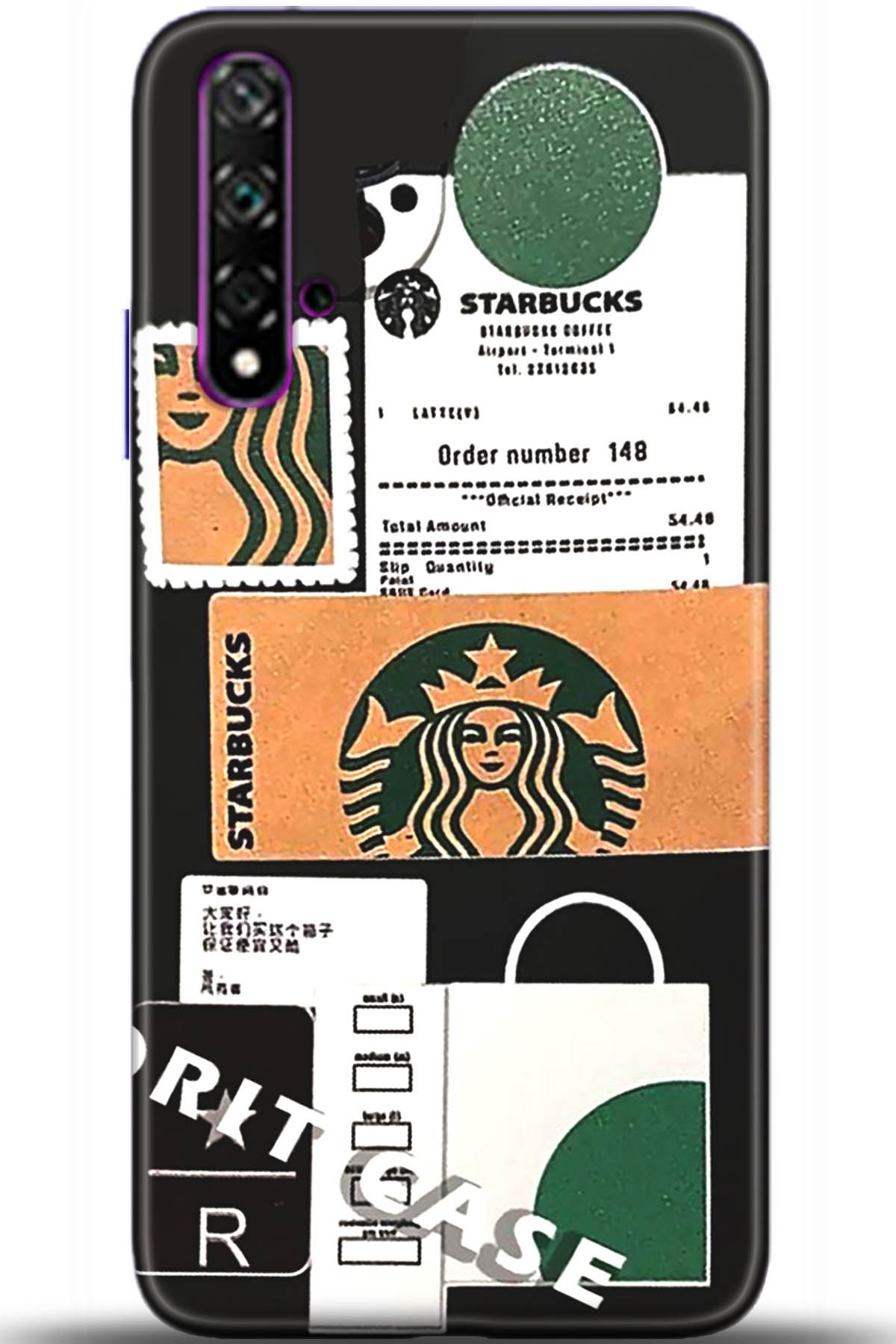 Honor 20 Kılıf HD Baskılı Kılıf - Followed Institution 5445