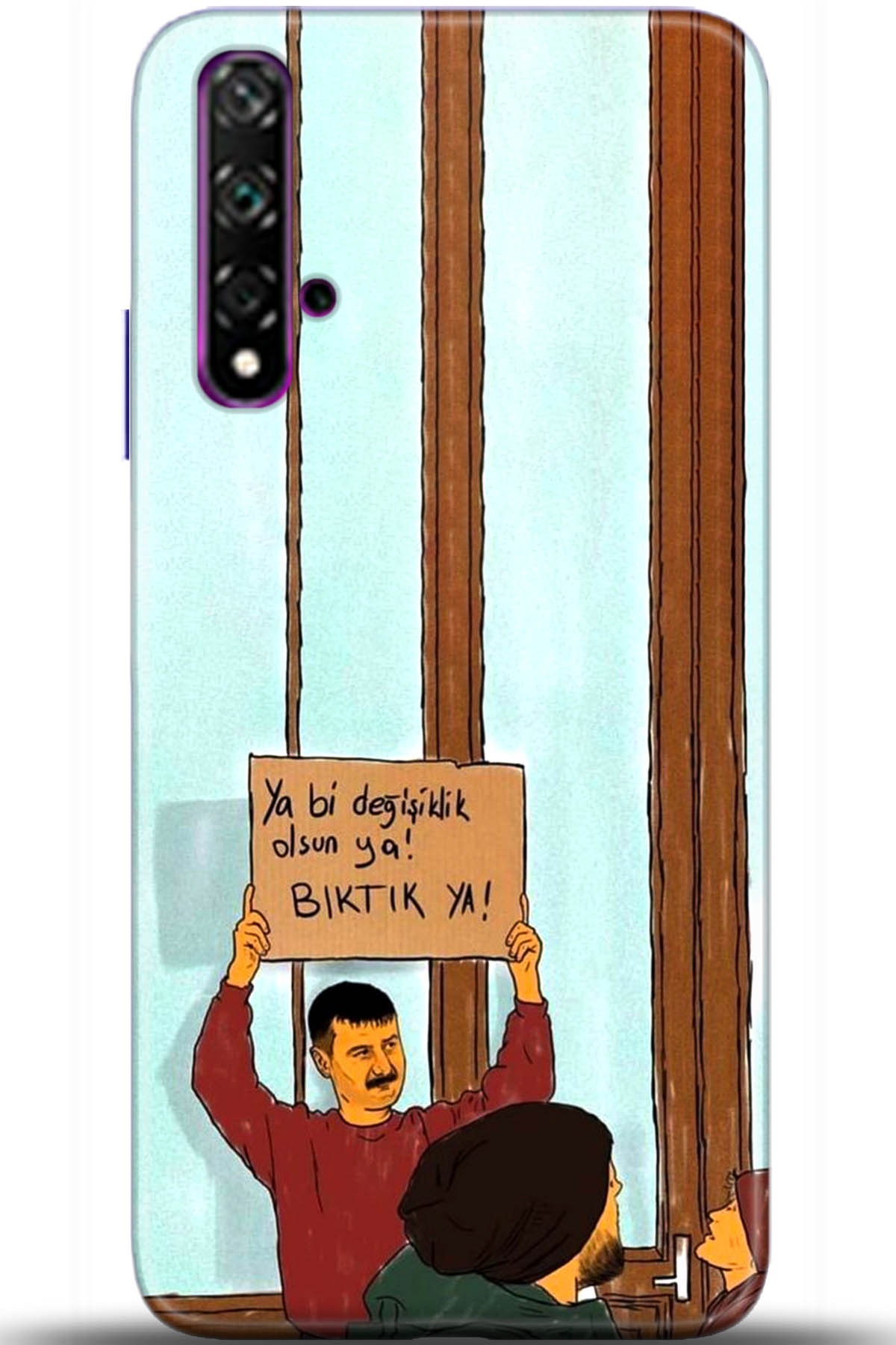 Honor 20 Kılıf HD Baskılı Kılıf - Followed Institution 5594