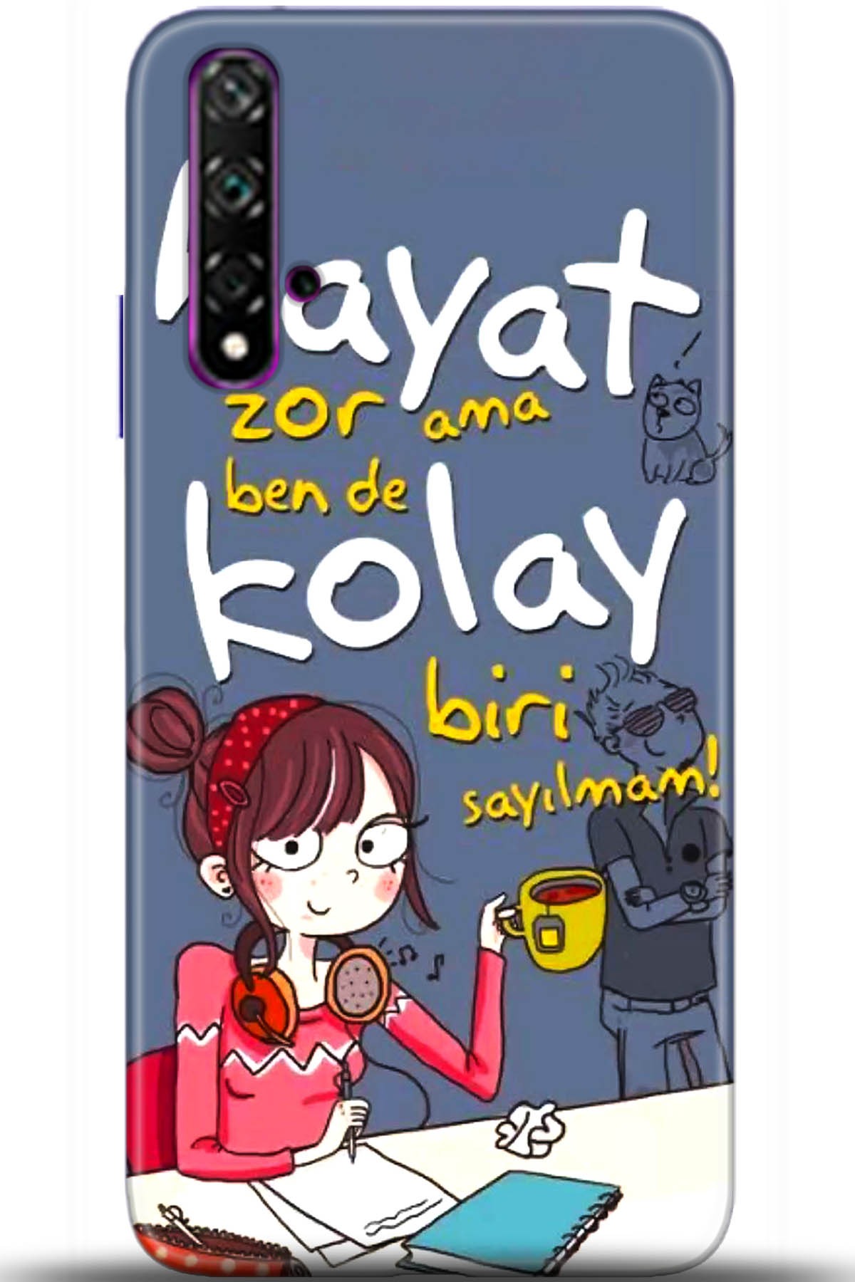 Honor 20 Kılıf HD Baskılı Kılıf - Followed Institution 5686