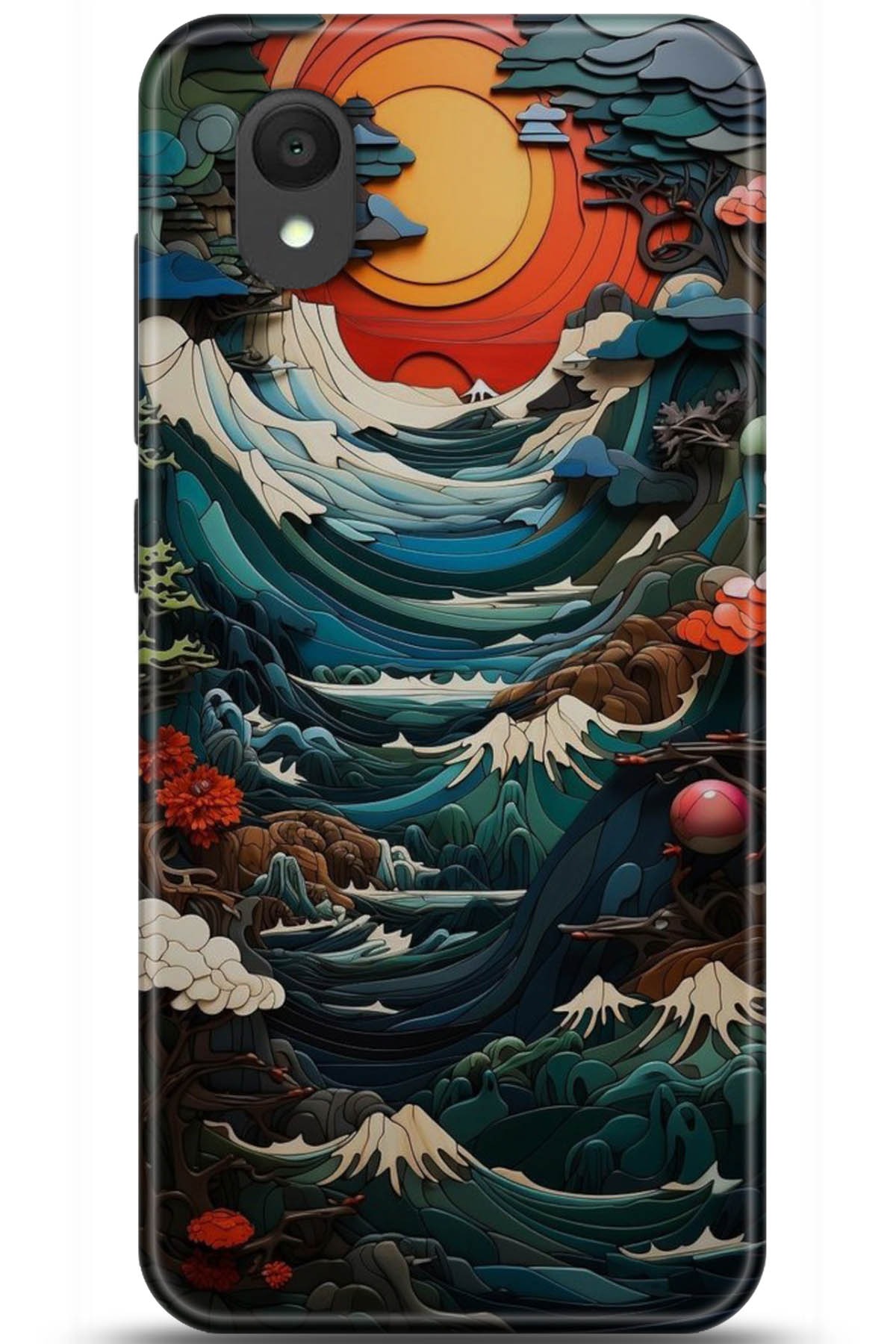 Alcatel 1 2022 Uyumlu Kılıf HD Baskılı Kılıf - Followed Institution 5009