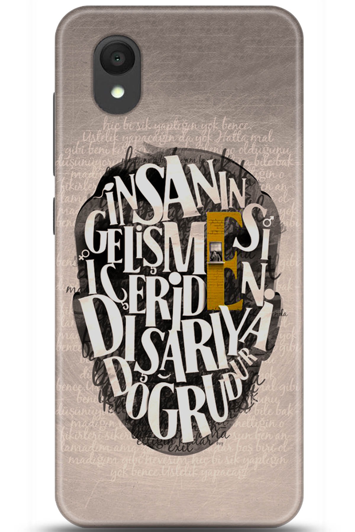 Alcatel 1 2022 Uyumlu Kılıf HD Baskılı Kılıf - Followed Institution 5587