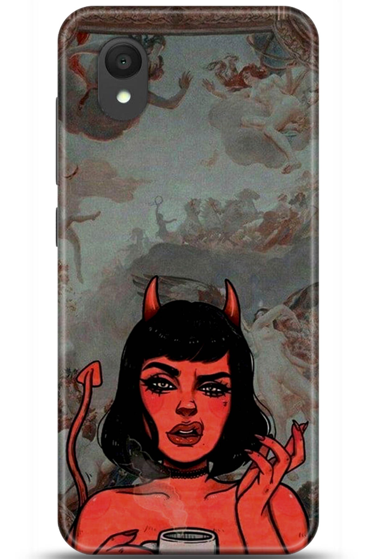 Alcatel 1 2022 Uyumlu Kılıf HD Baskılı Kılıf - Followed Institution 6047