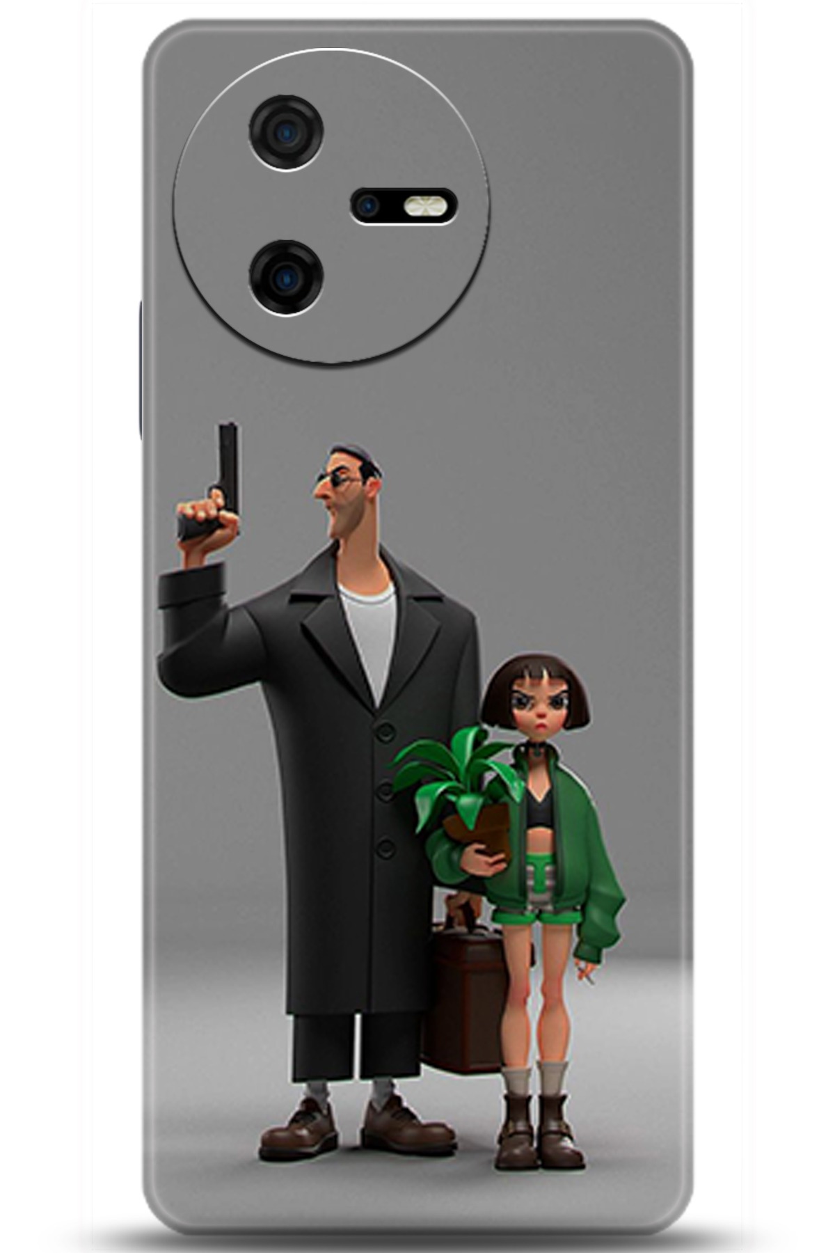 Casper Via A40 Uyumlu Kılıf HD Baskılı Kılıf - Followed Institution 5079