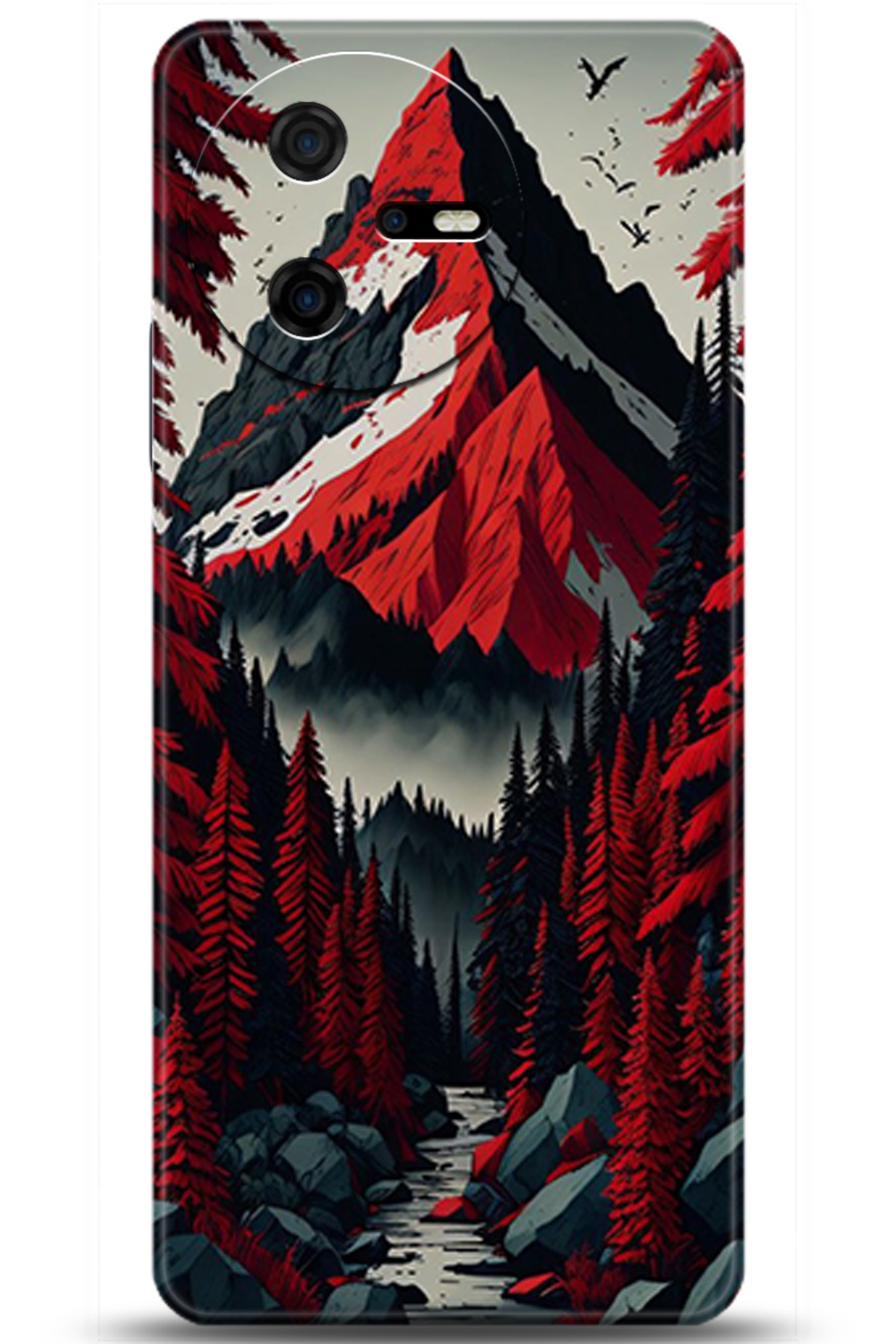 Casper Via A40 Uyumlu Kılıf HD Baskılı Kılıf - Followed Institution 5196