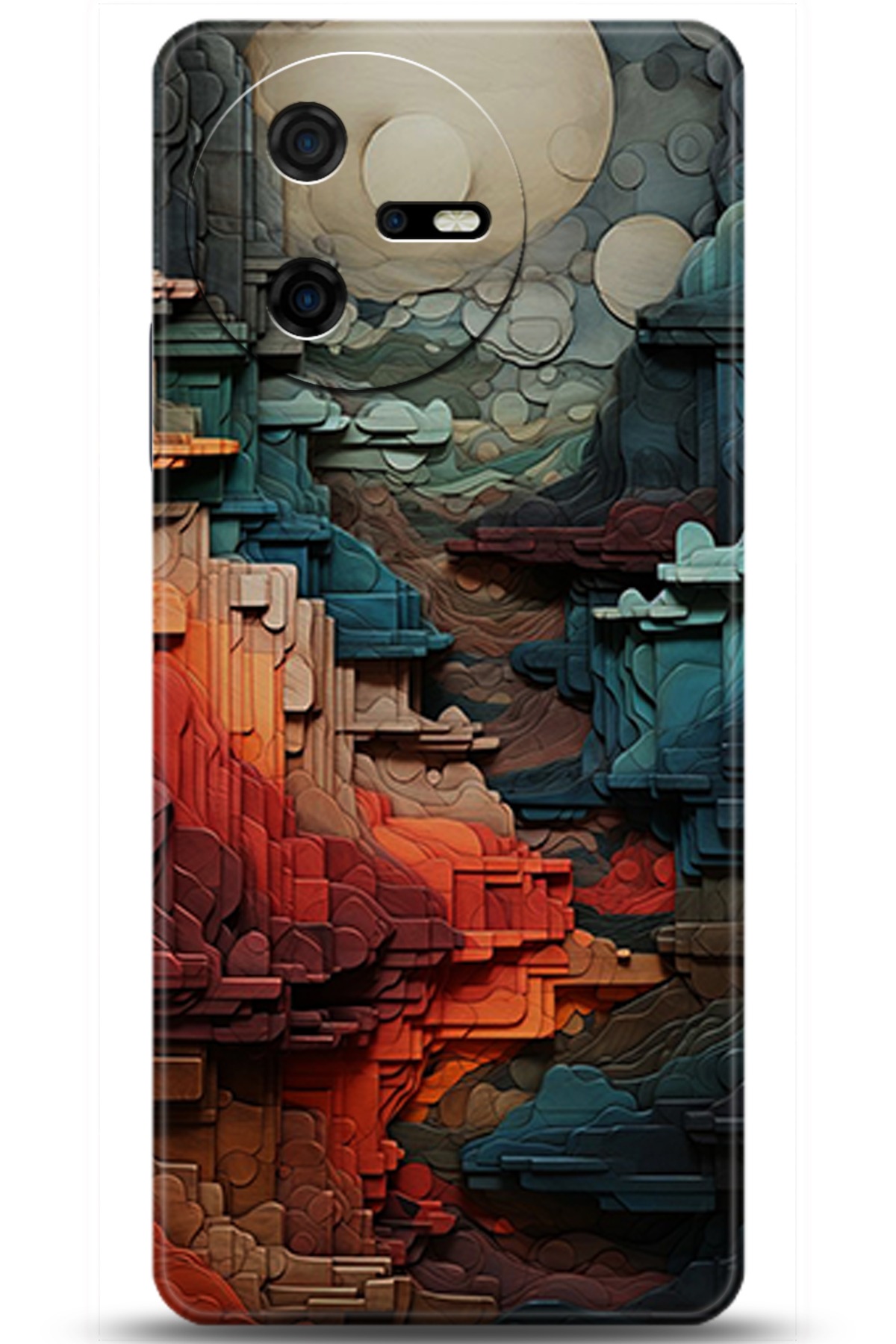 Casper Via A40 Uyumlu Kılıf HD Baskılı Kılıf - Followed Institution 5218