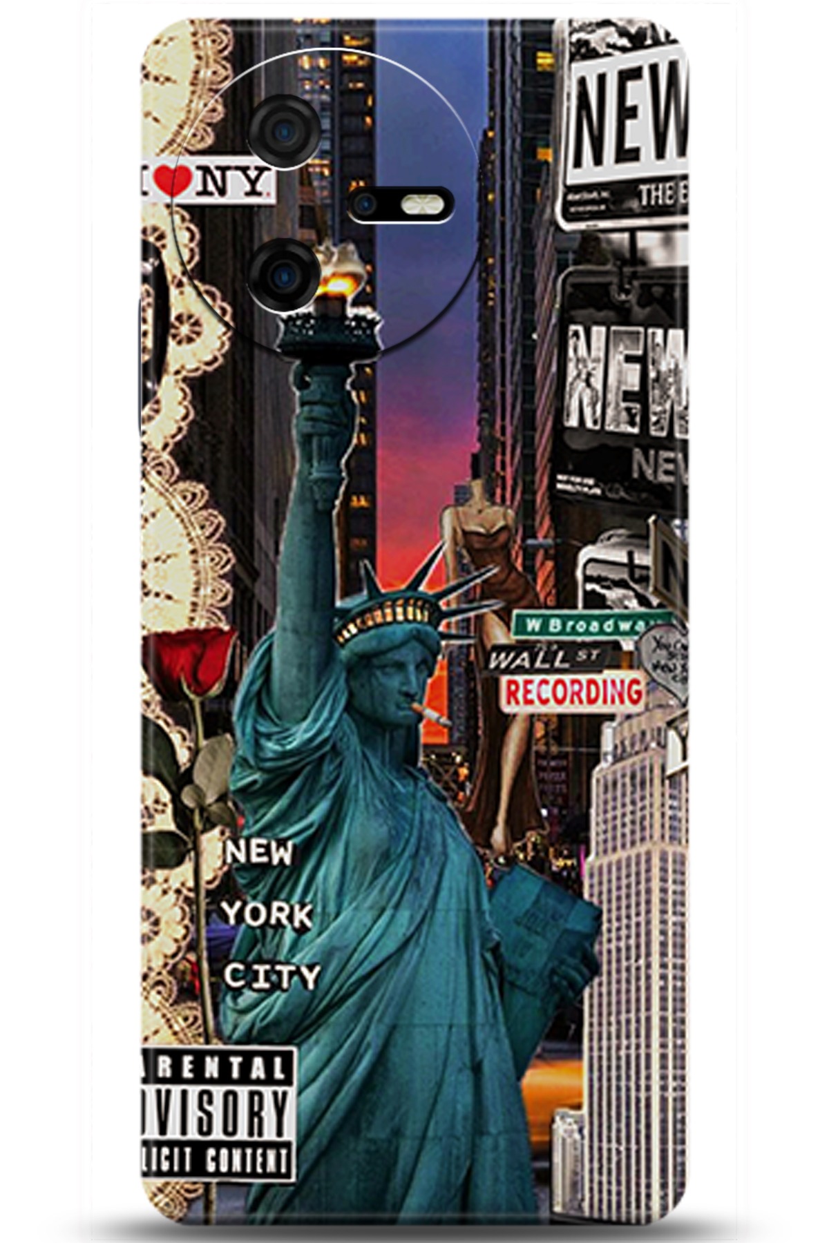 Casper Via A40 Uyumlu Kılıf HD Baskılı Kılıf - Followed Institution 5618