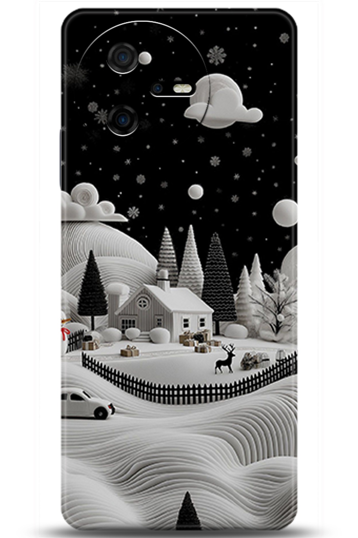 Casper Via A40 Uyumlu Kılıf HD Baskılı Kılıf - Followed Institution 5724