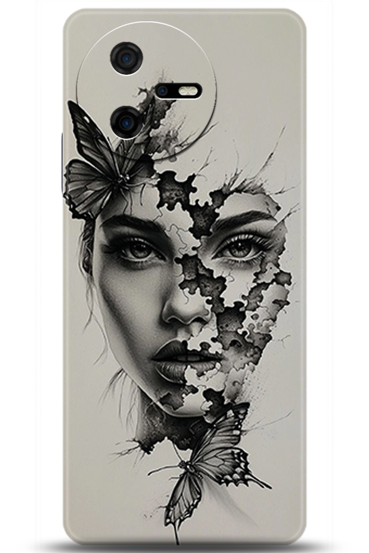 Casper Via A40 Uyumlu Kılıf HD Baskılı Kılıf - Followed Institution 5812