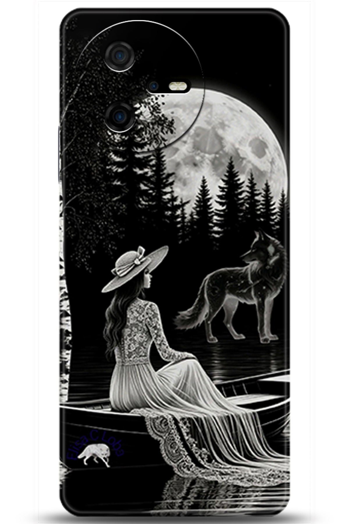 Casper Via A40 Uyumlu Kılıf HD Baskılı Kılıf - Followed Institution 5842