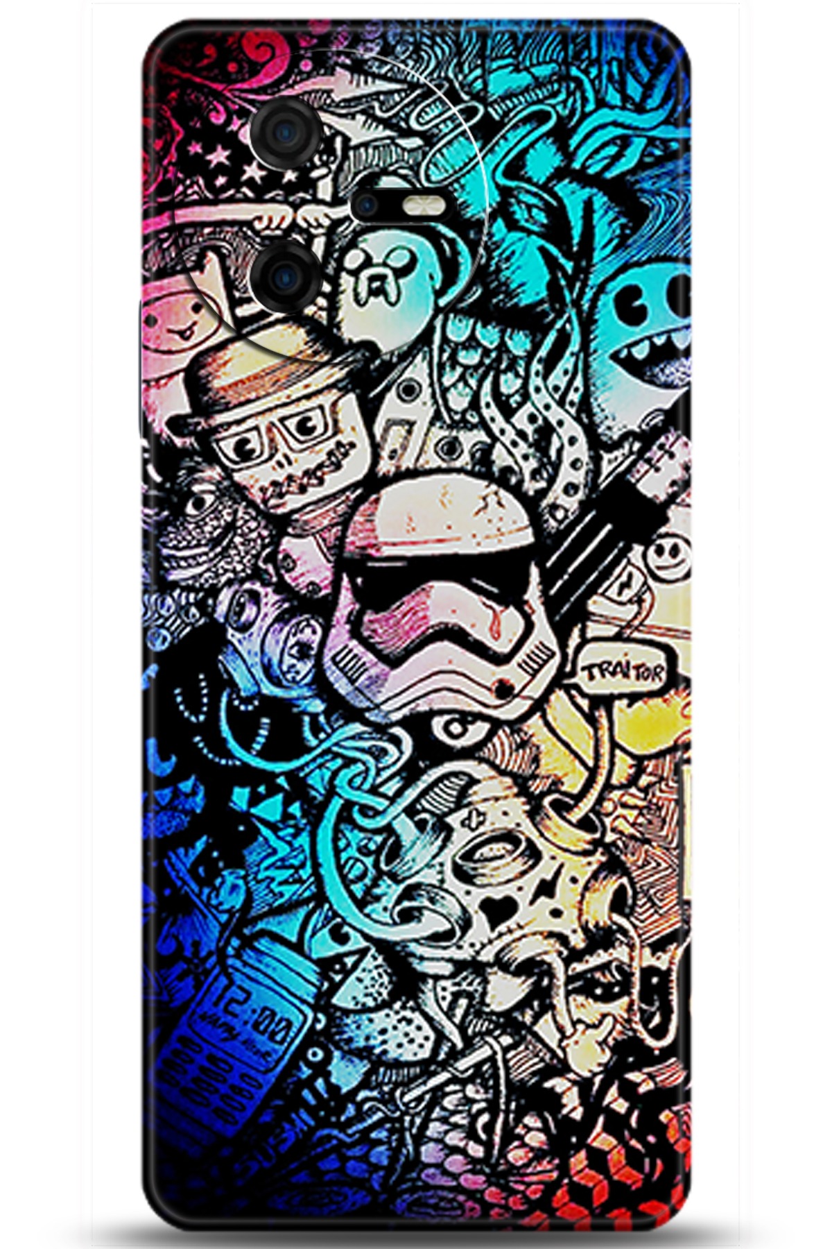 Casper Via A40 Uyumlu Kılıf HD Baskılı Kılıf - Followed Institution 5973