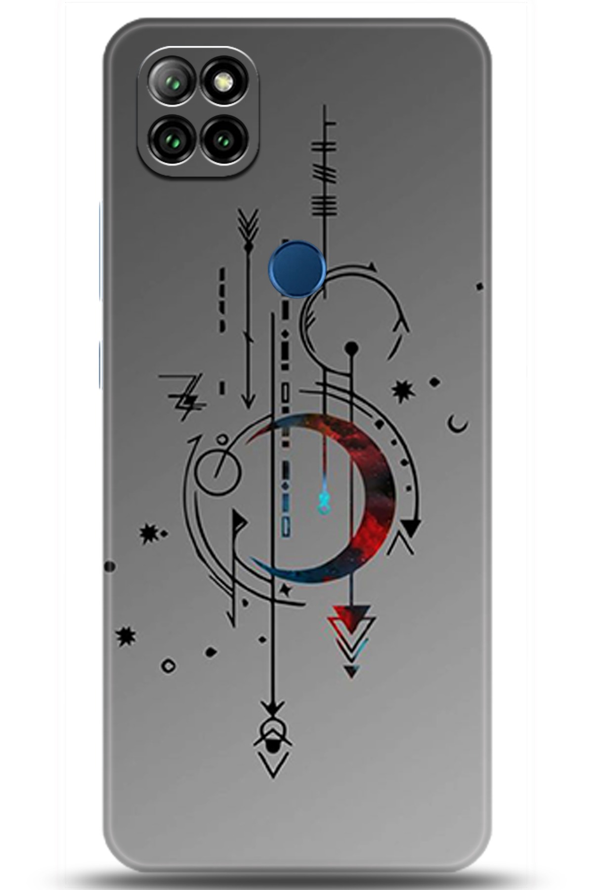 Casper Via E30 Uyumlu Kılıf HD Baskılı Kılıf - Followed Institution 5182