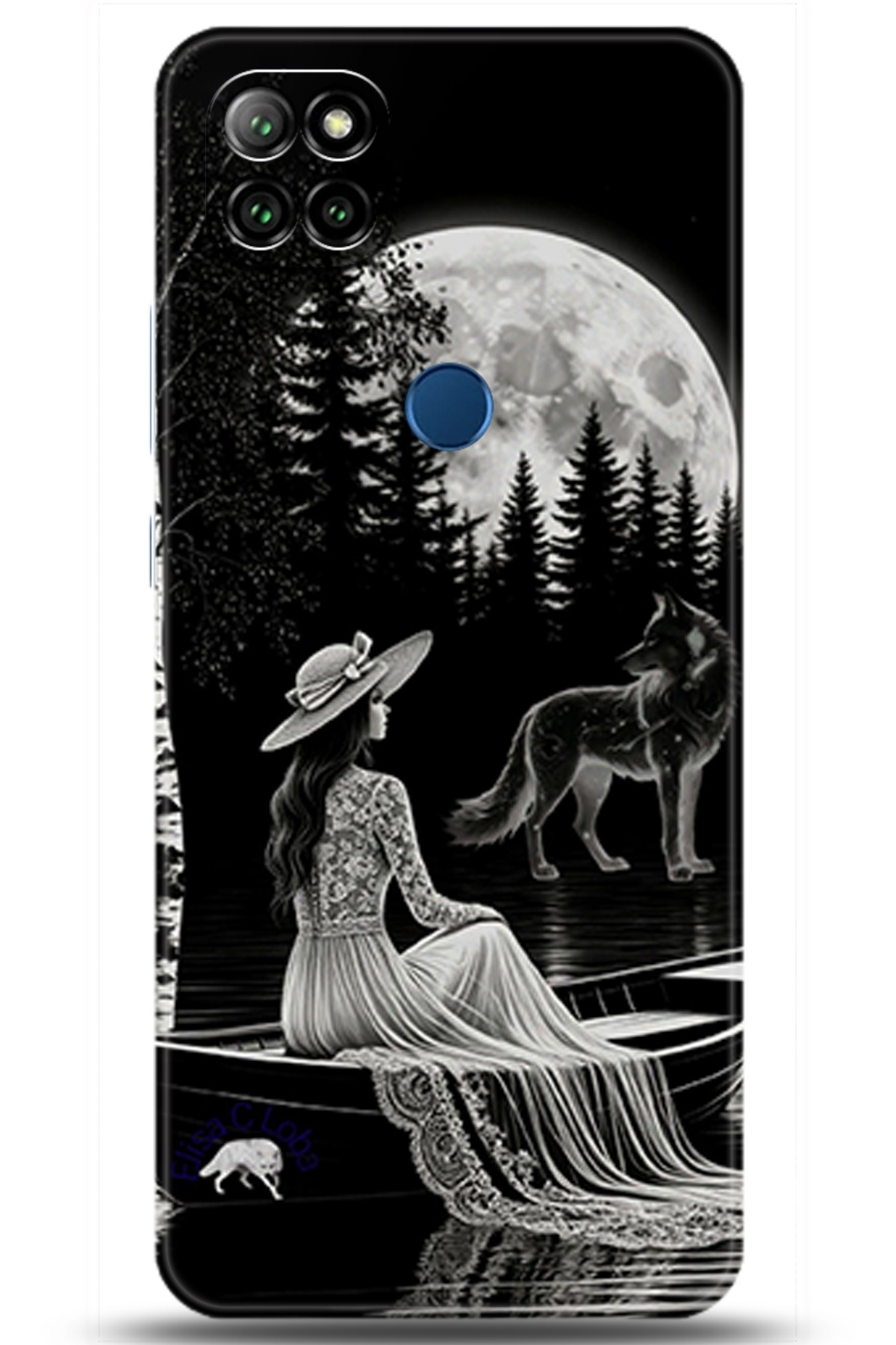 Casper Via E30 Uyumlu Kılıf HD Baskılı Kılıf - Followed Institution 5842