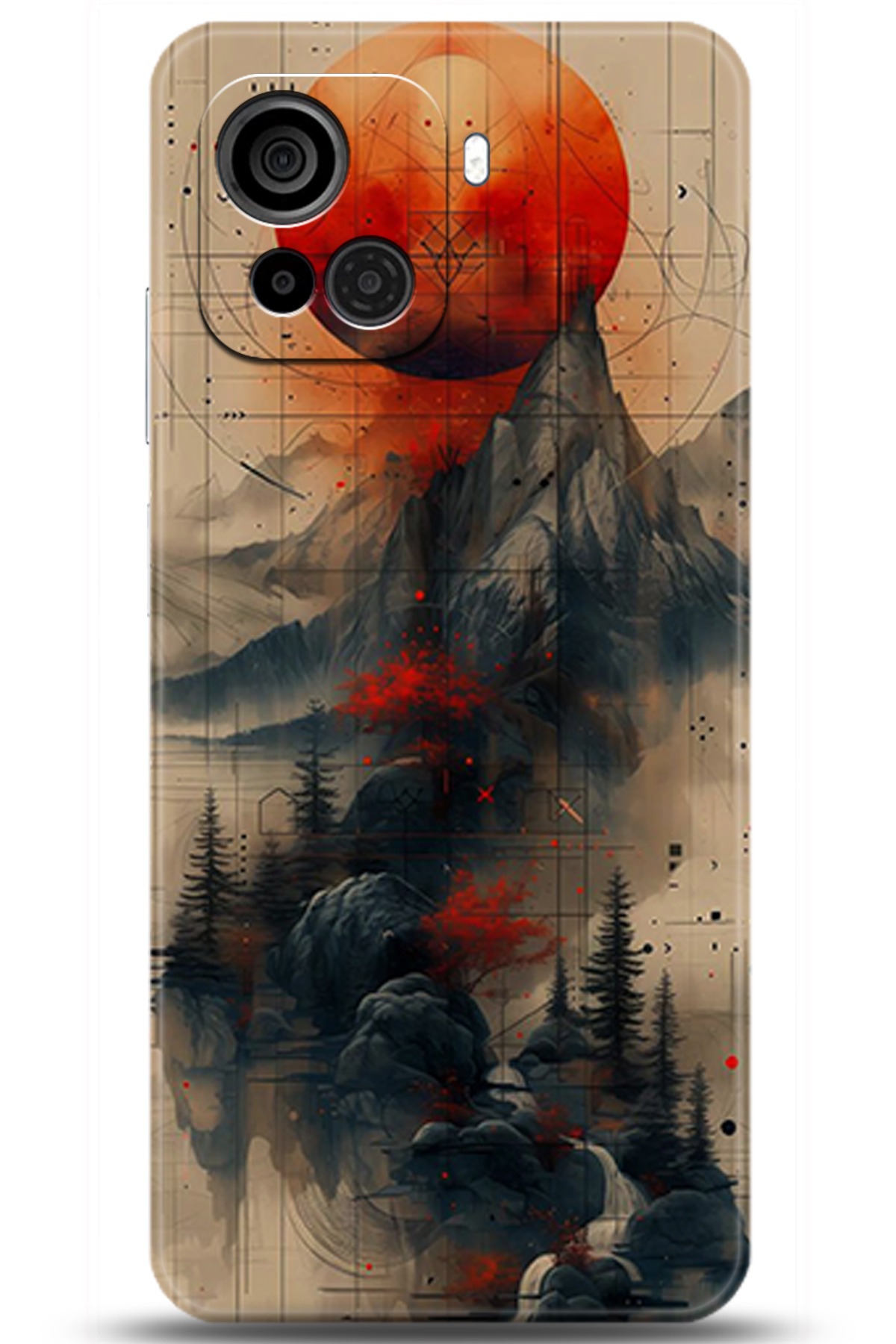 Casper Via F30 Uyumlu Kılıf HD Baskılı Kılıf - Followed Institution 5244