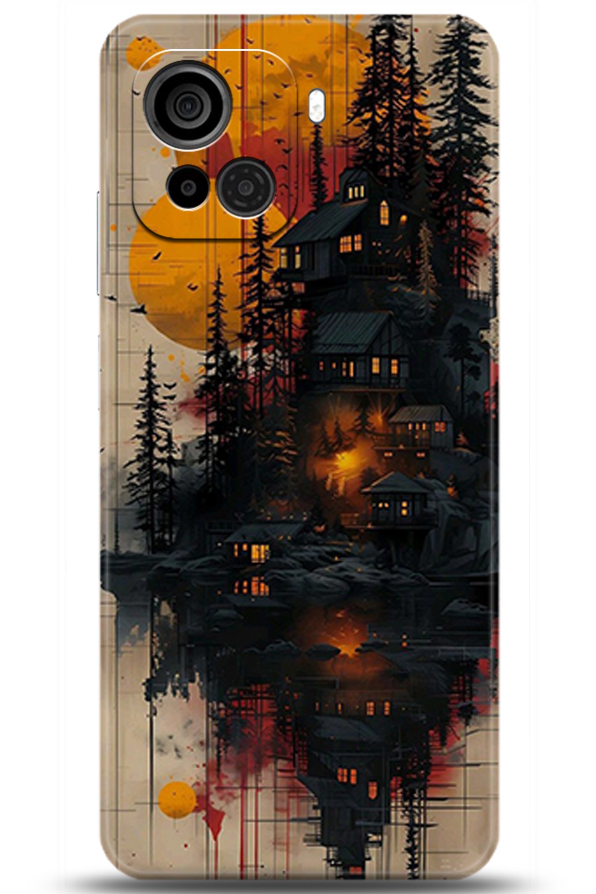 Casper Via F30 Uyumlu Kılıf HD Baskılı Kılıf - Followed Institution 5292