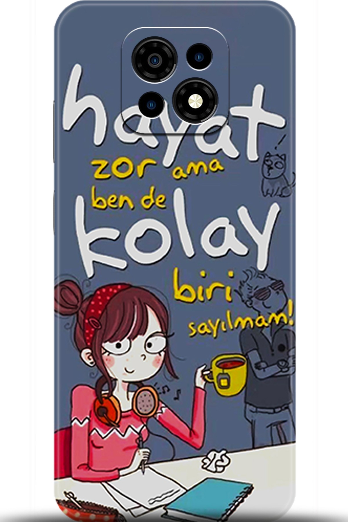 Casper Via M30 Uyumlu Kılıf HD Baskılı Kılıf - Followed Institution 5686