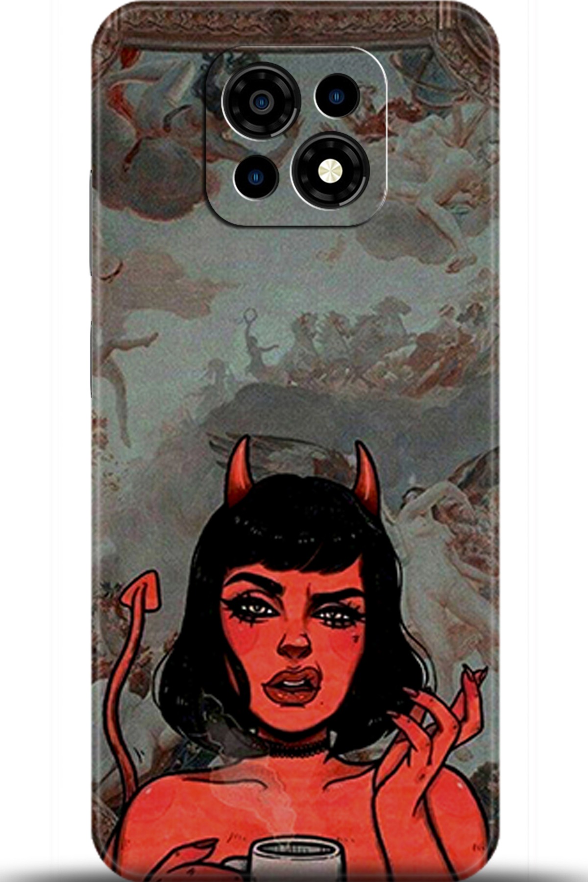 Casper Via M30 Uyumlu Kılıf HD Baskılı Kılıf - Followed Institution 6047