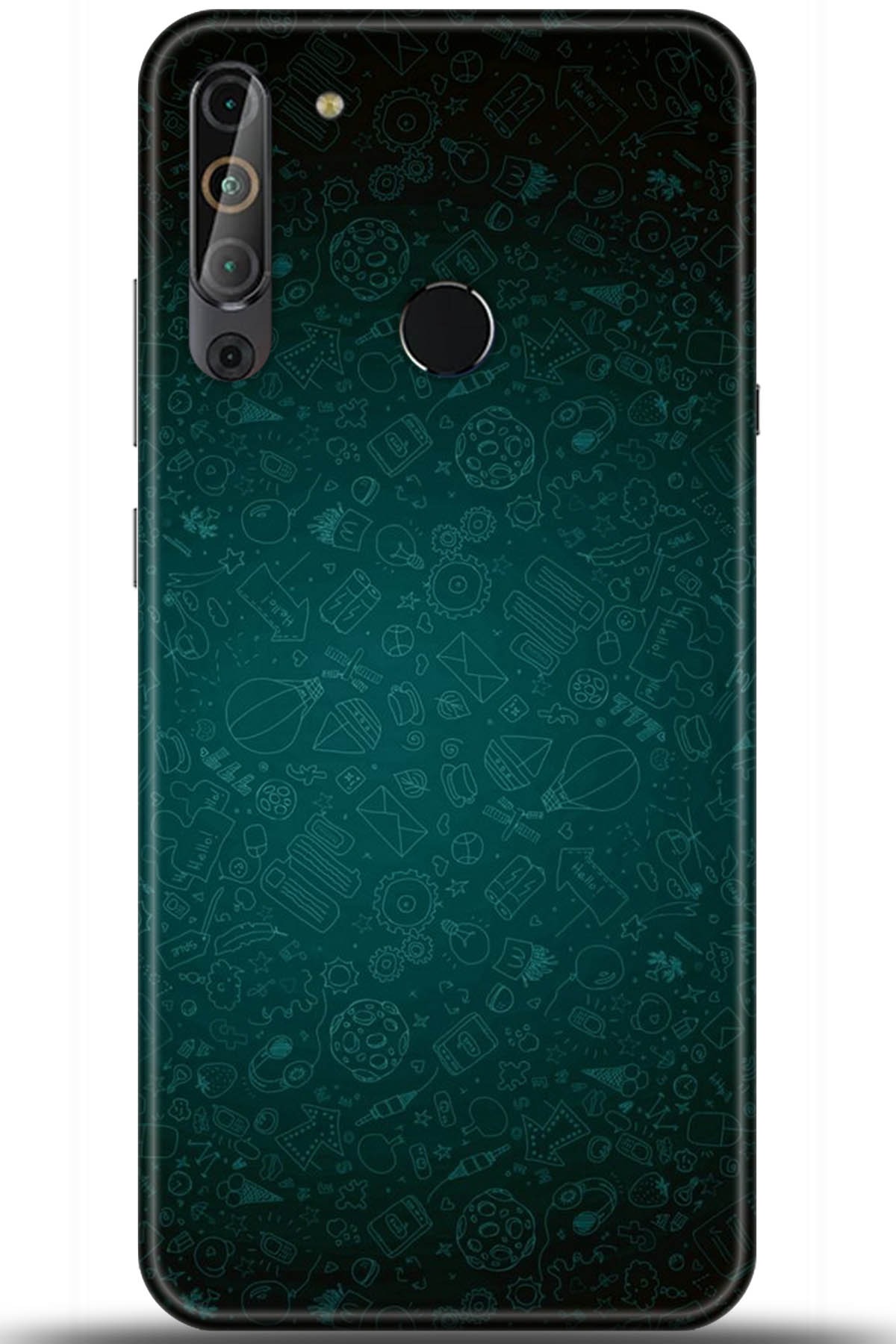 Casper Via X20 Uyumlu Kılıf HD Baskılı Kılıf - Followed Institution 5255