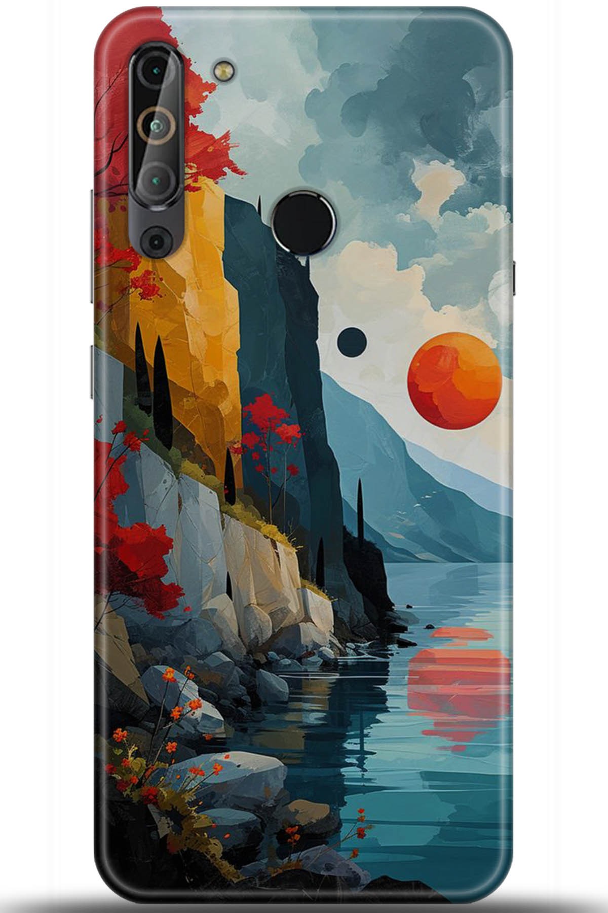 Casper Via X20 Uyumlu Kılıf HD Baskılı Kılıf - Followed Institution 5368