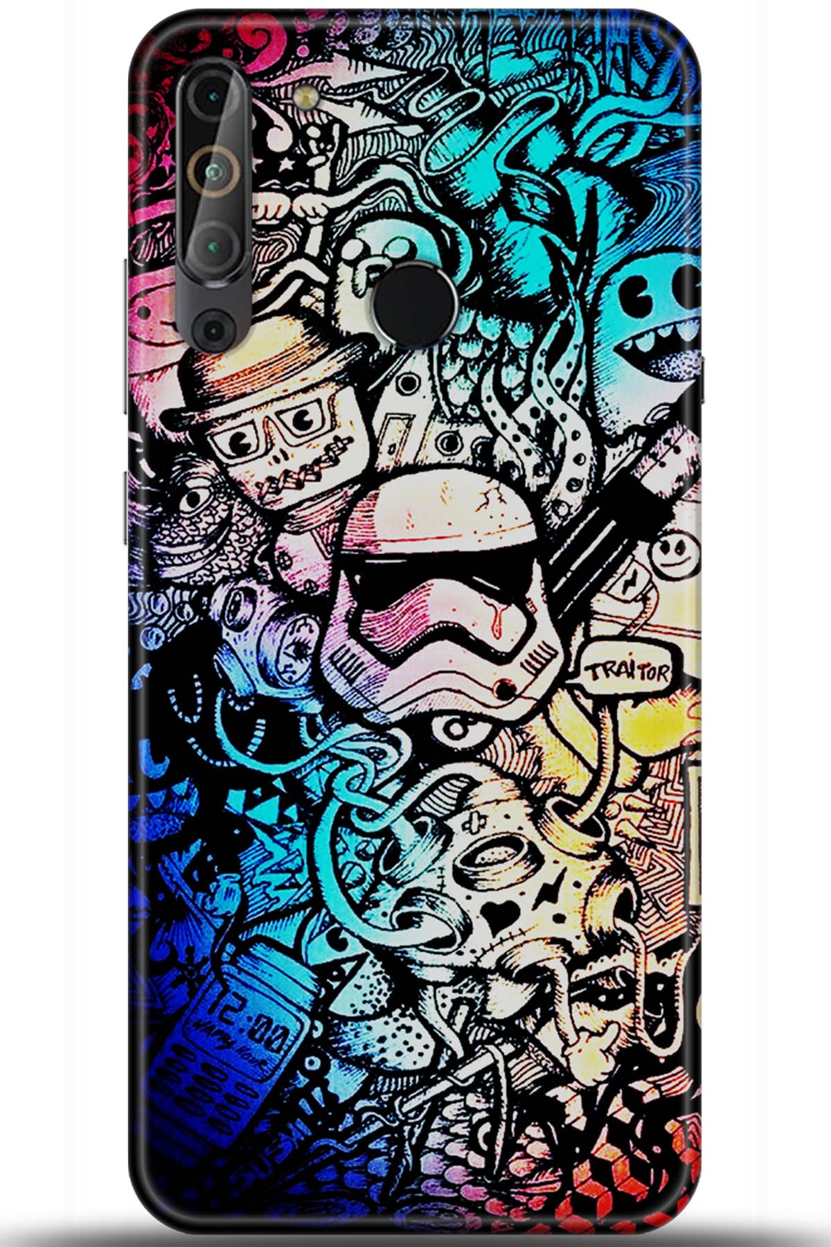 Casper Via X20 Uyumlu Kılıf HD Baskılı Kılıf - Followed Institution 5973