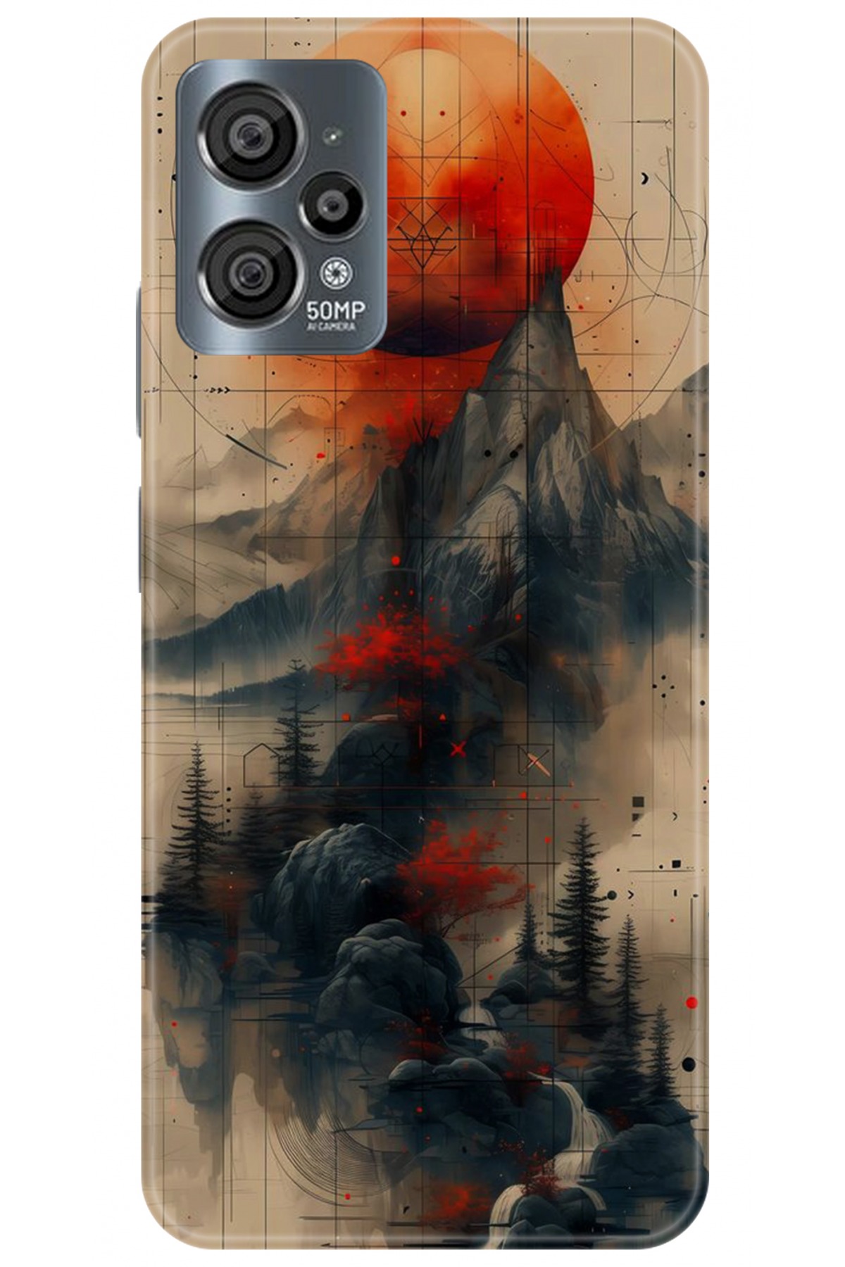 Casper Via X30 Uyumlu Kılıf HD Baskılı Kılıf - Followed Institution 5244