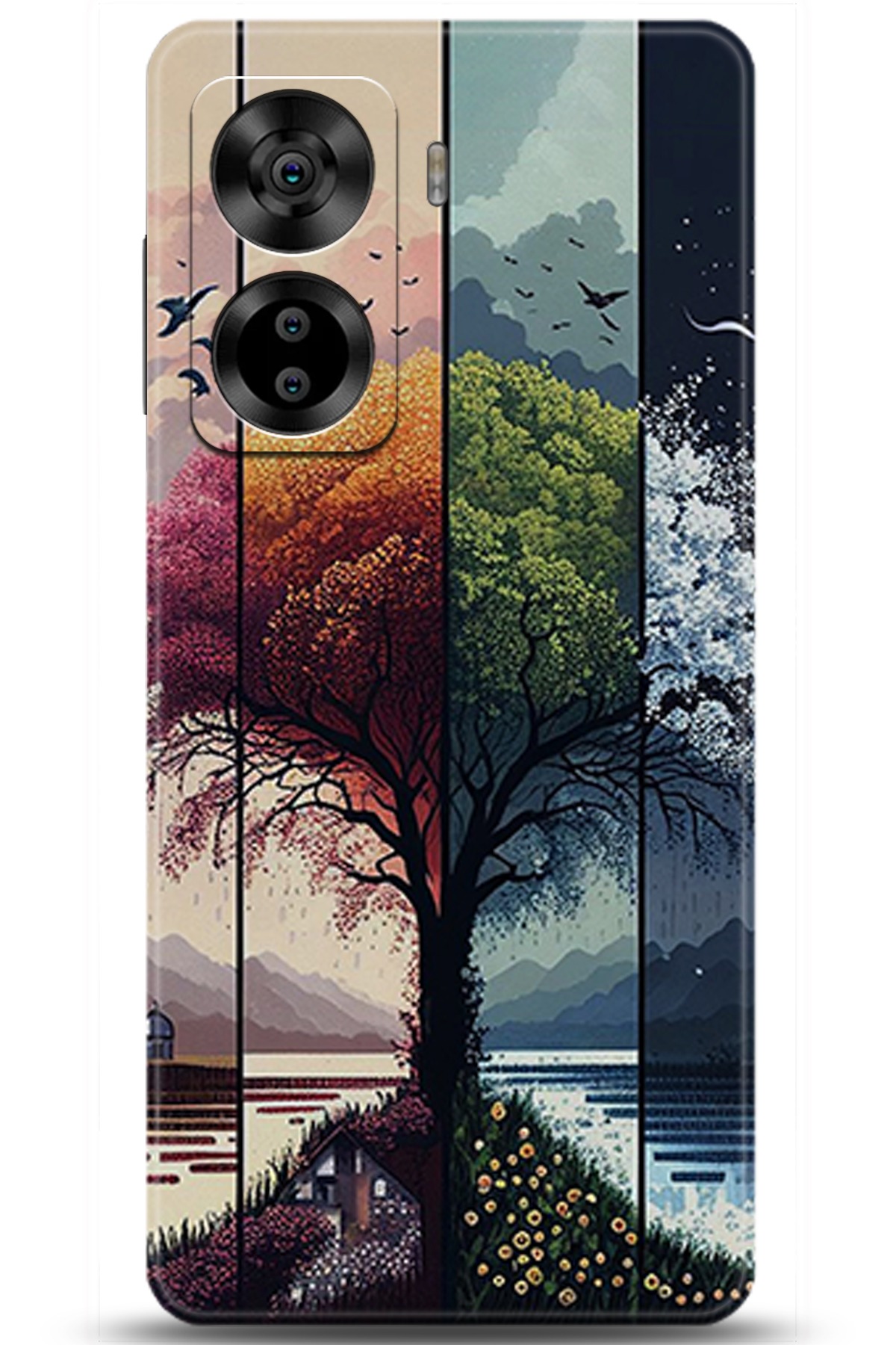 Casper Via X40 Uyumlu Kılıf HD Baskılı Kılıf - Followed Institution 5369