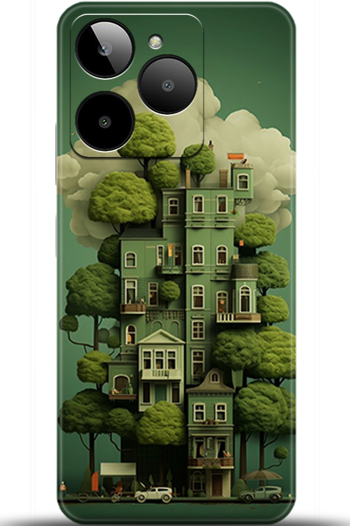 General Mobile Era 30 Uyumlu Kılıf HD Baskılı Kılıf - Followed Institution 5273