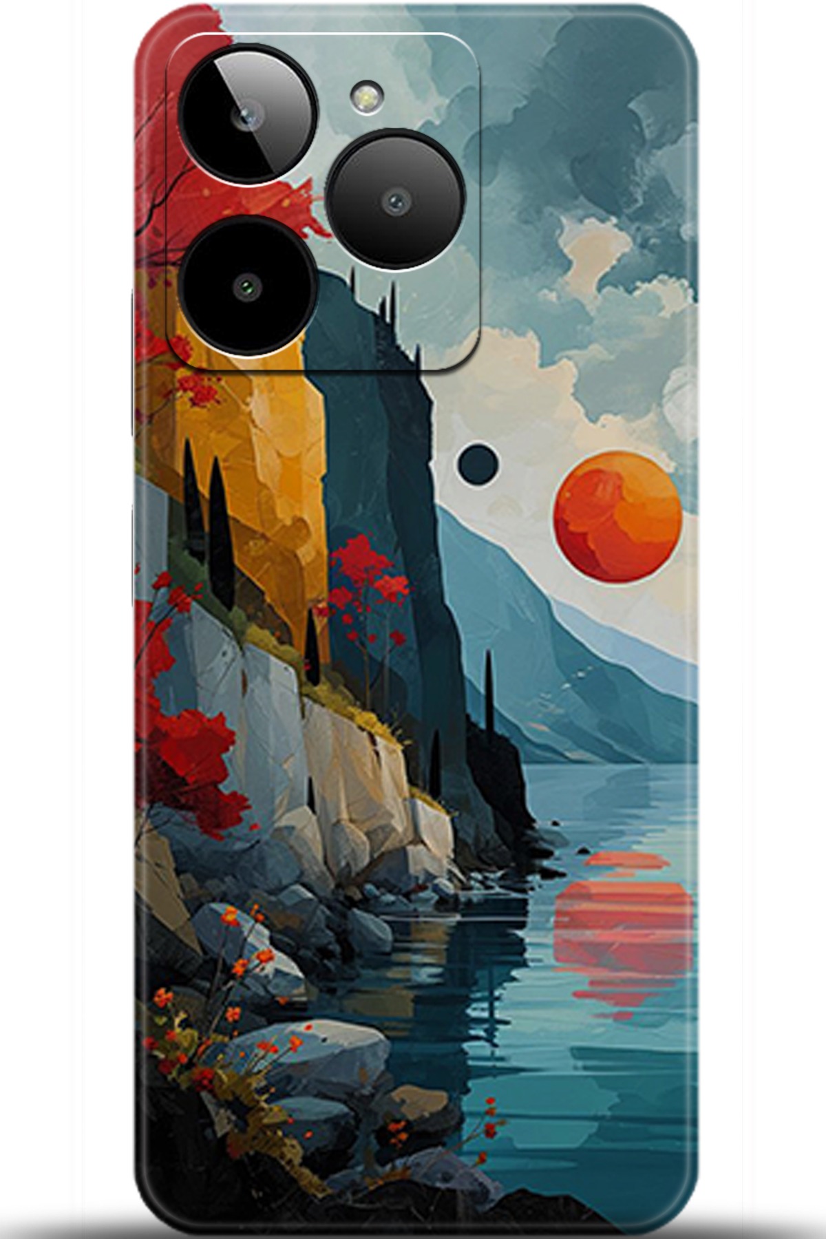 General Mobile Era 30 Uyumlu Kılıf HD Baskılı Kılıf - Followed Institution 5368