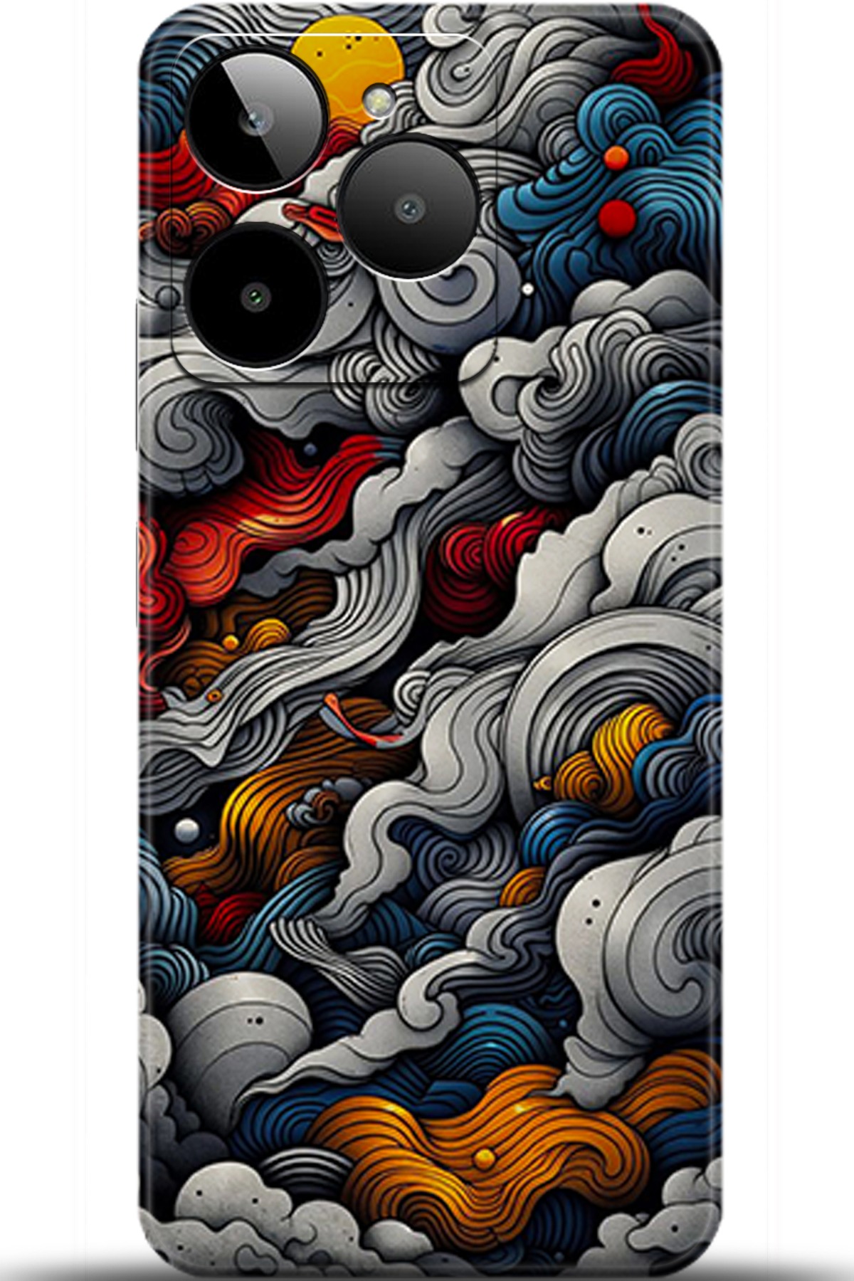 General Mobile Era 30 Uyumlu Kılıf HD Baskılı Kılıf - Followed Institution 5436