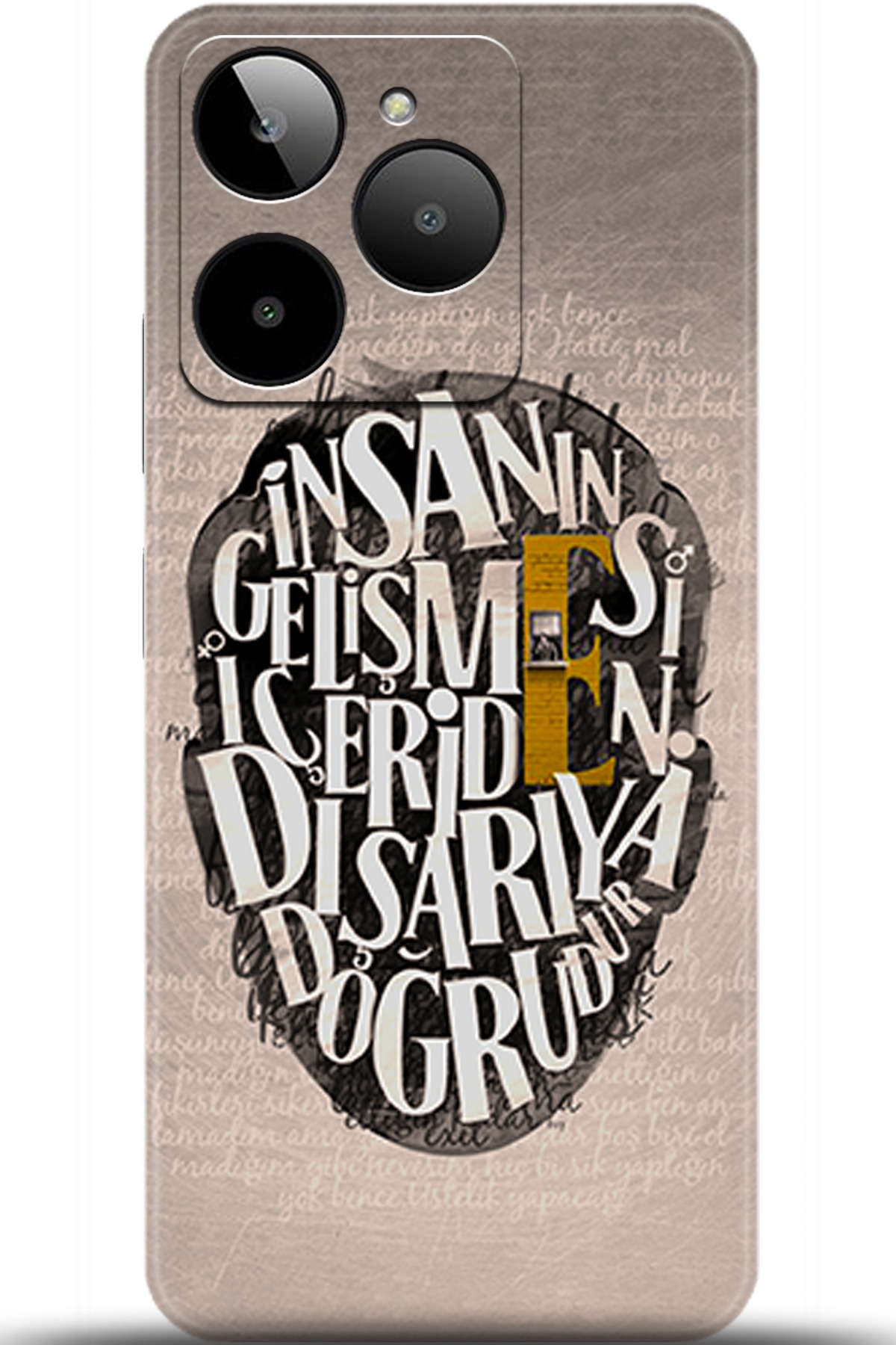 General Mobile Era 30 Uyumlu Kılıf HD Baskılı Kılıf - Followed Institution 5587