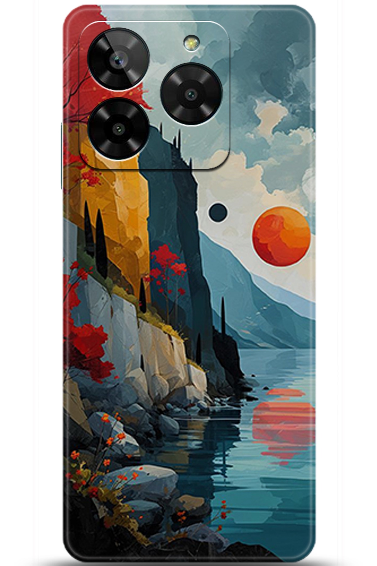 General Mobile Era 50 Uyumlu Kılıf HD Baskılı Kılıf - Followed Institution 5368