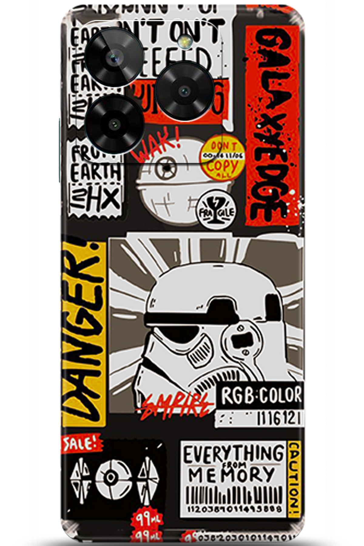 General Mobile Era 50 Uyumlu Kılıf HD Baskılı Kılıf - Followed Institution 5555