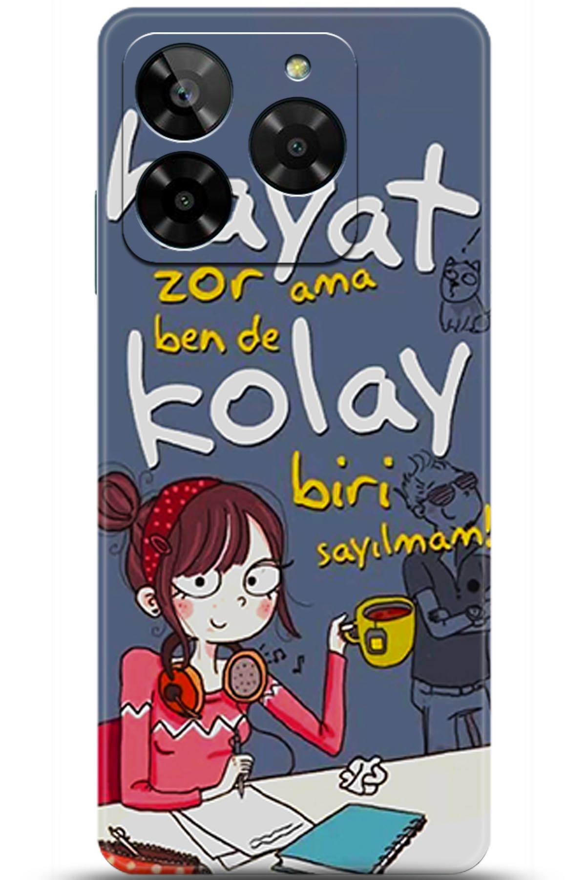 General Mobile Era 50 Uyumlu Kılıf HD Baskılı Kılıf - Followed Institution 5686