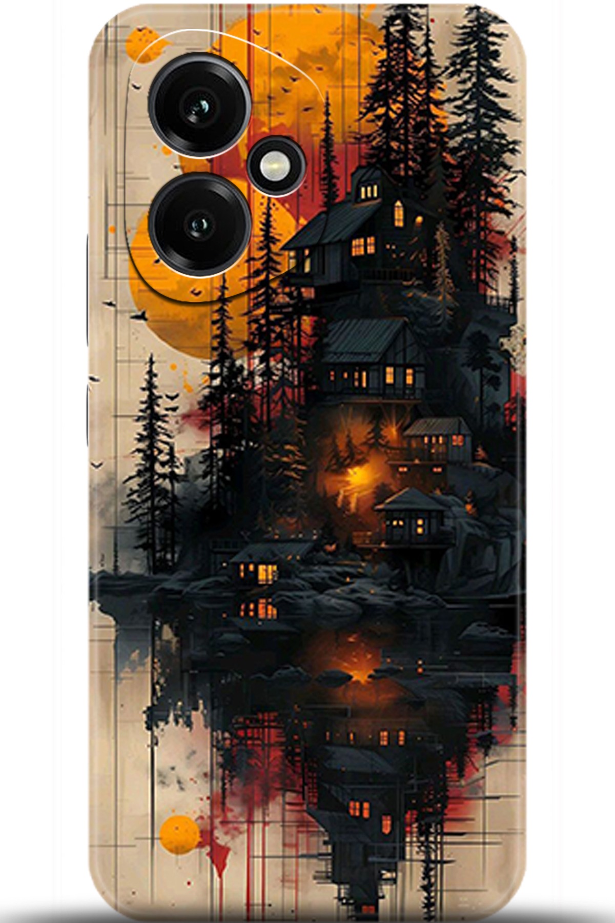 Honor 400 Uyumlu Kılıf HD Baskılı Kılıf - Followed Institution 5292