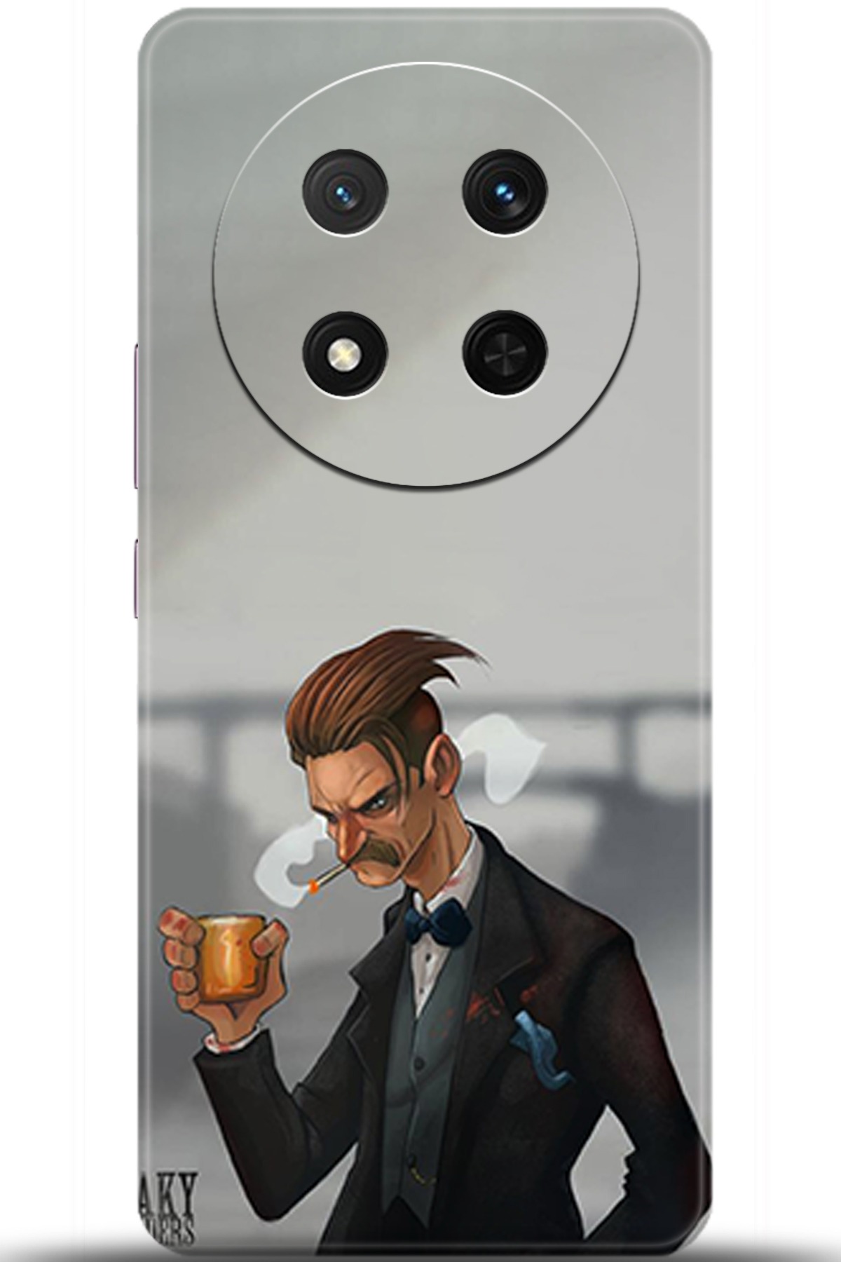 Honor Magic7 Lite Uyumlu Kılıf HD Baskılı Kılıf - Followed Institution 5088