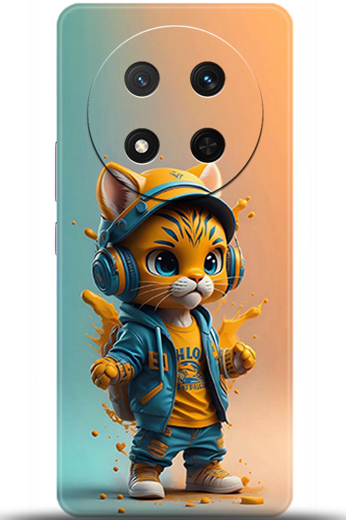 Honor Magic7 Lite Uyumlu Kılıf HD Baskılı Kılıf - Followed Institution 5101