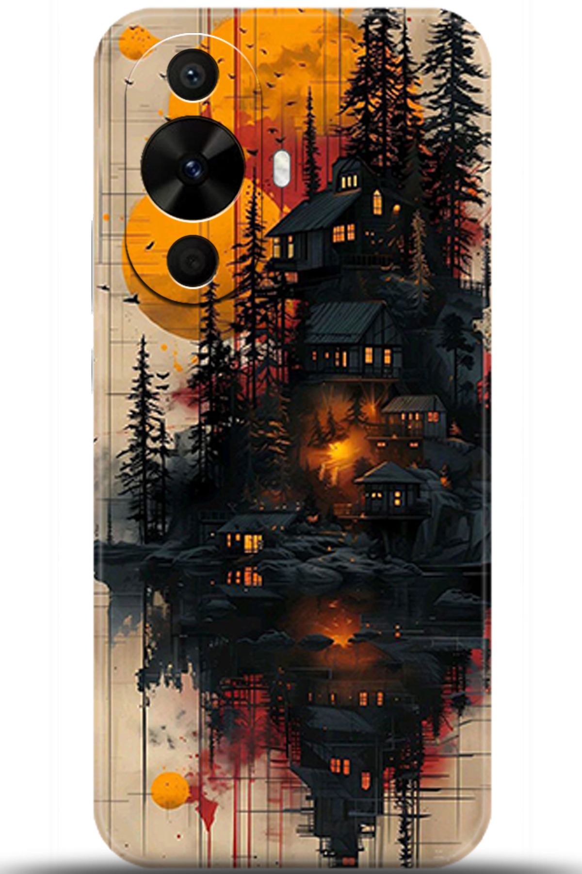 Huawei Nova 12s Uyumlu Kılıf HD Baskılı Kılıf - Followed Institution 5292