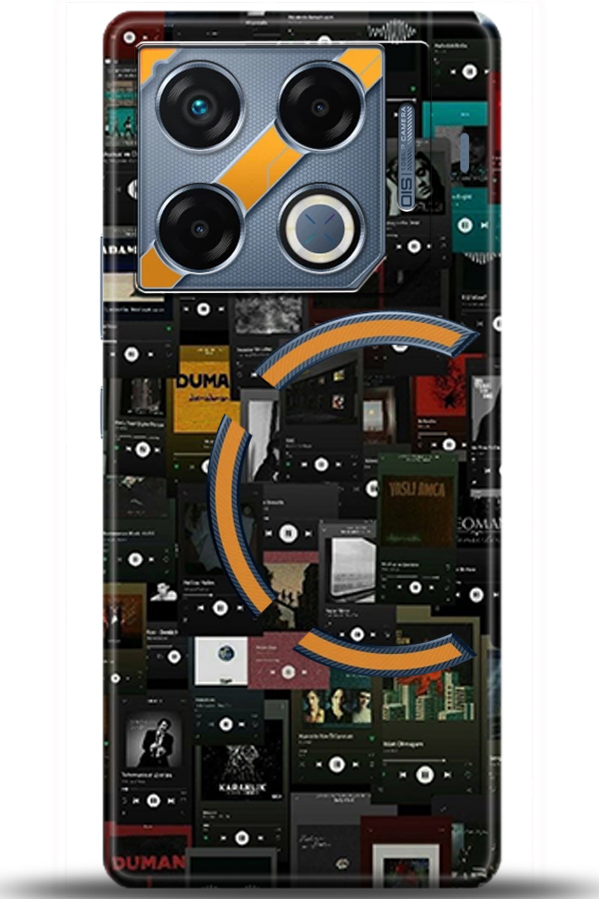 iNfinix GT 20 Pro Uyumlu Kılıf HD Baskılı Kılıf - Followed Institution 5264