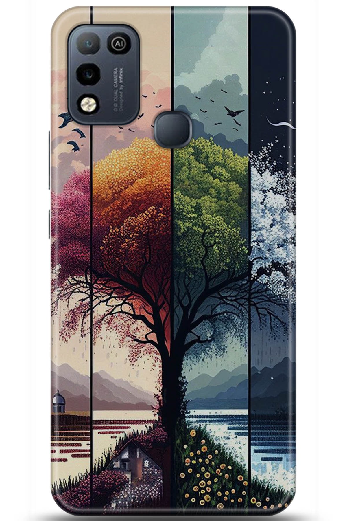 iNfinix Hot 10 Play Uyumlu Kılıf HD Baskılı Kılıf - Followed Institution 5369