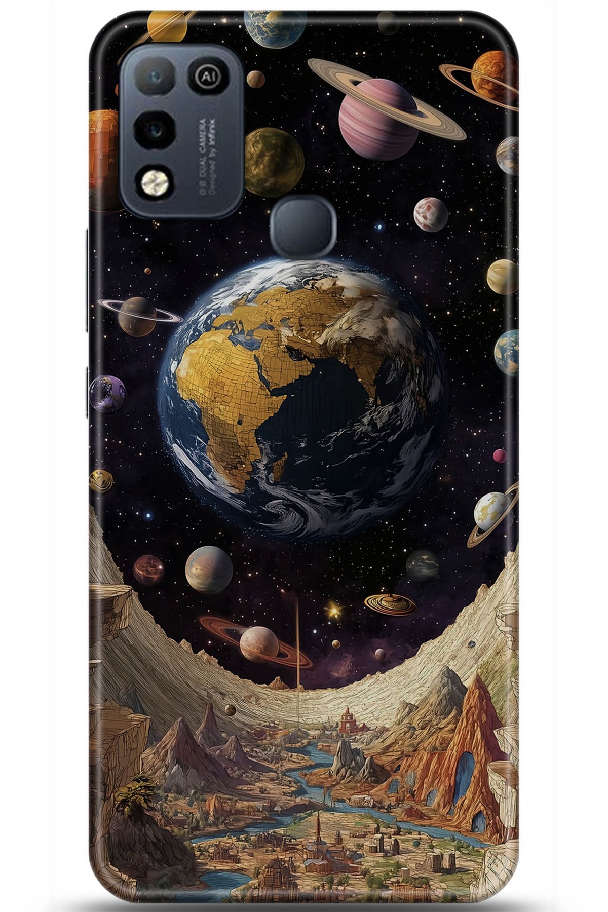 iNfinix Hot 10 Play Uyumlu Kılıf HD Baskılı Kılıf - Followed Institution 5758