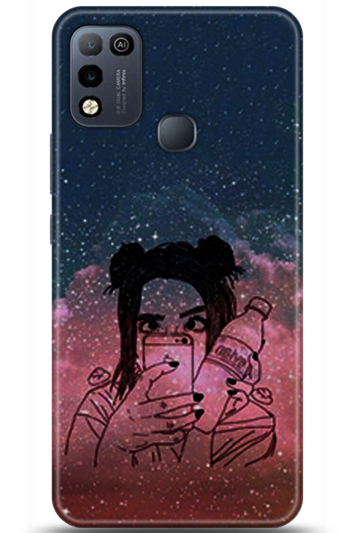 iNfinix Hot 10 Play Uyumlu Kılıf HD Baskılı Kılıf - Followed Institution 5917