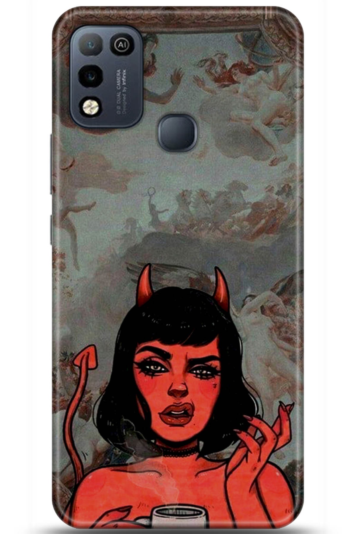 iNfinix Hot 10 Play Uyumlu Kılıf HD Baskılı Kılıf - Followed Institution 6047