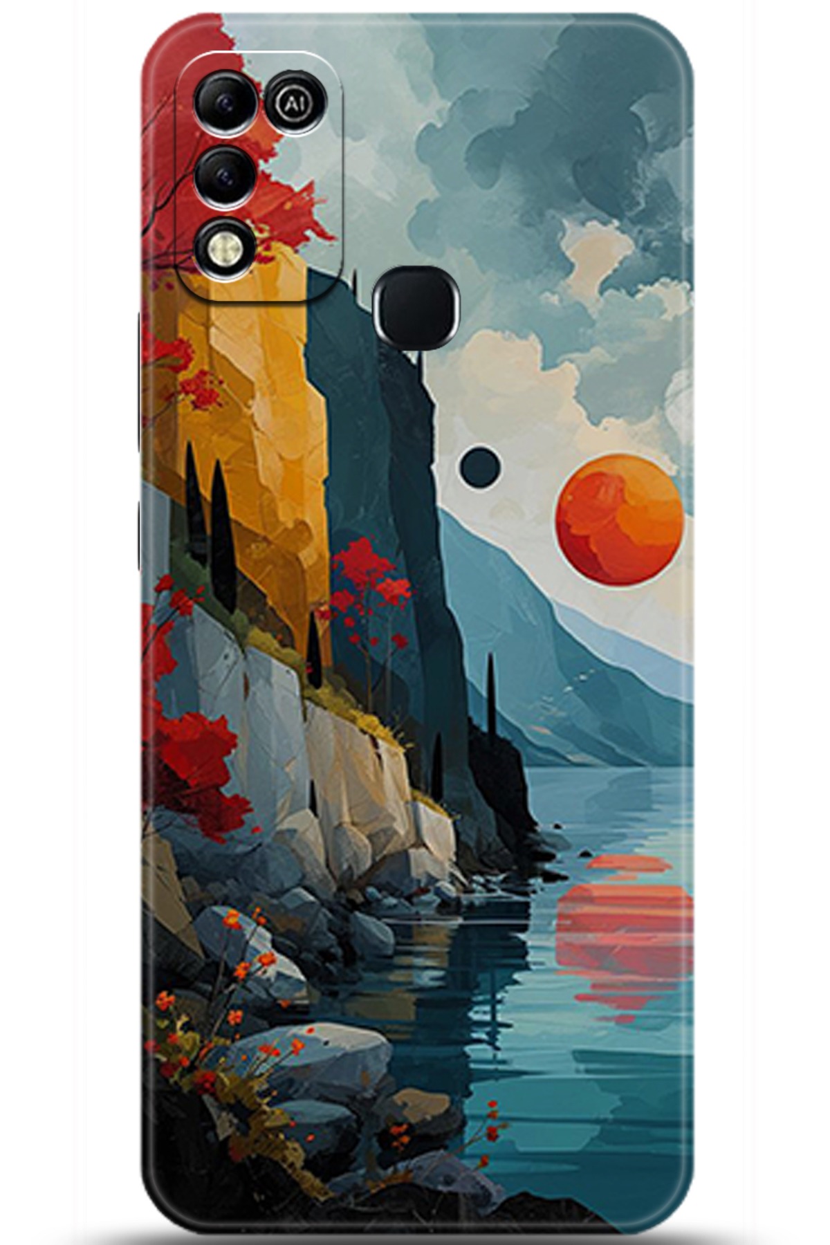 iNfinix Hot 11 Play Uyumlu Kılıf HD Baskılı Kılıf - Followed Institution 5368