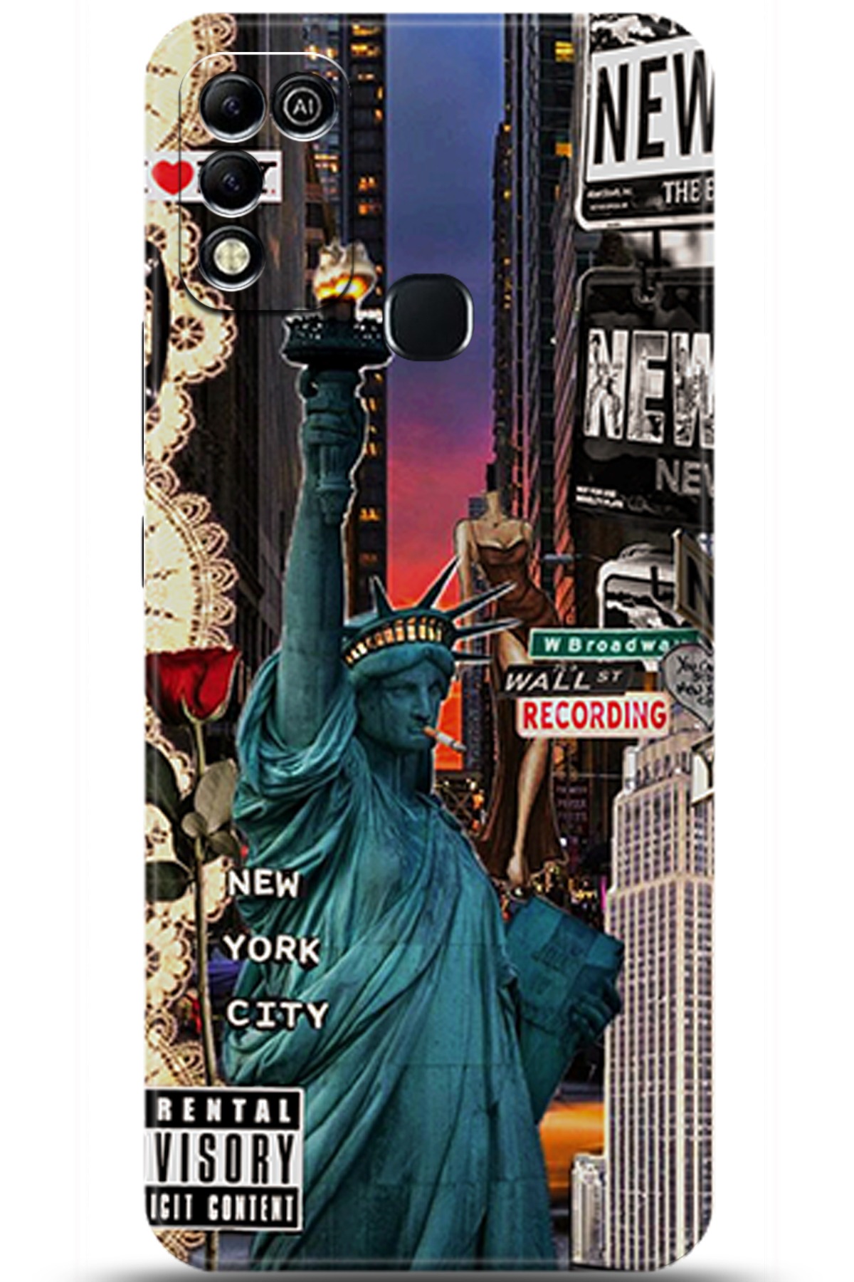 iNfinix Hot 11 Play Uyumlu Kılıf HD Baskılı Kılıf - Followed Institution 5618