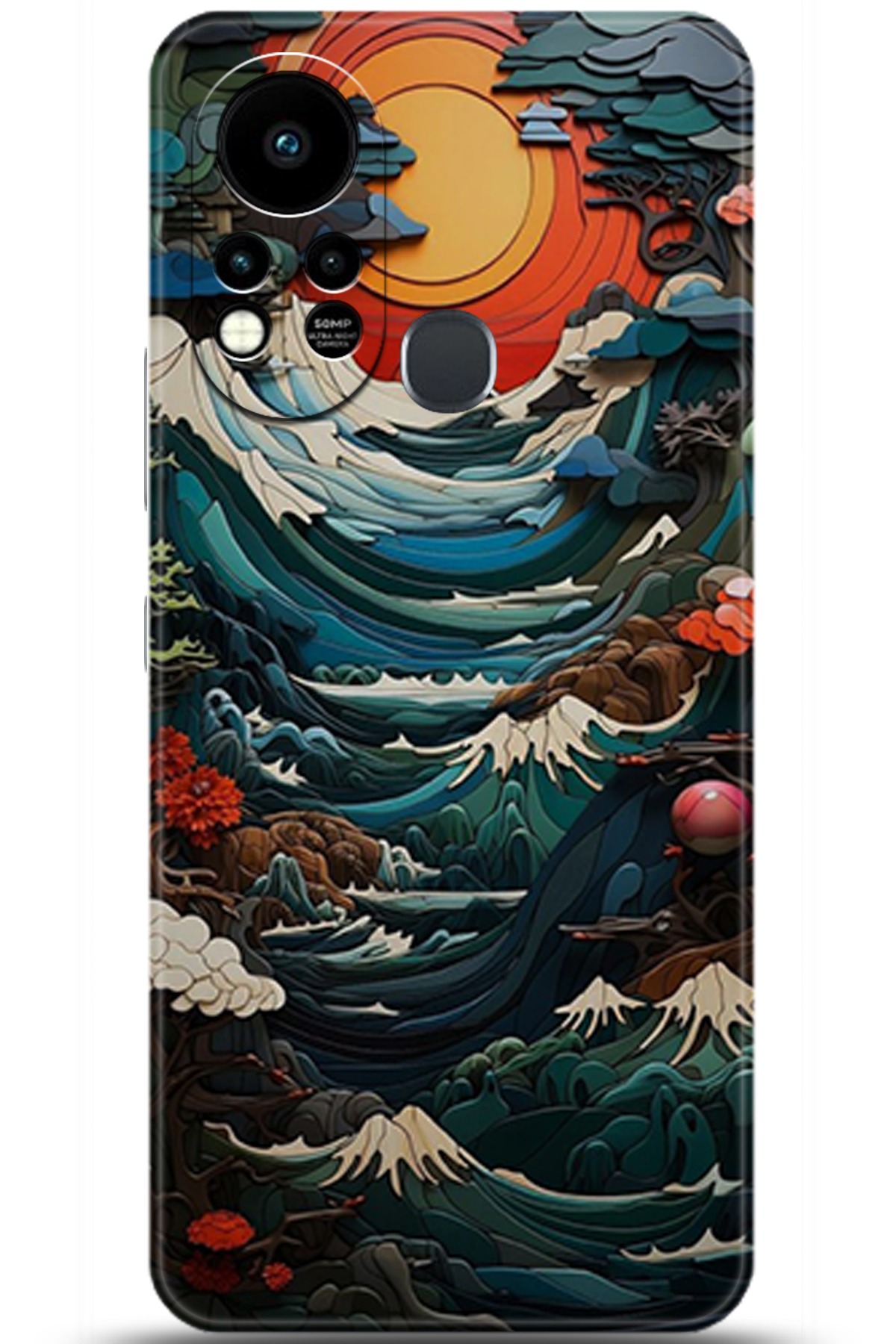 iNfinix Hot 11s Uyumlu Kılıf HD Baskılı Kılıf - Followed Institution 5009