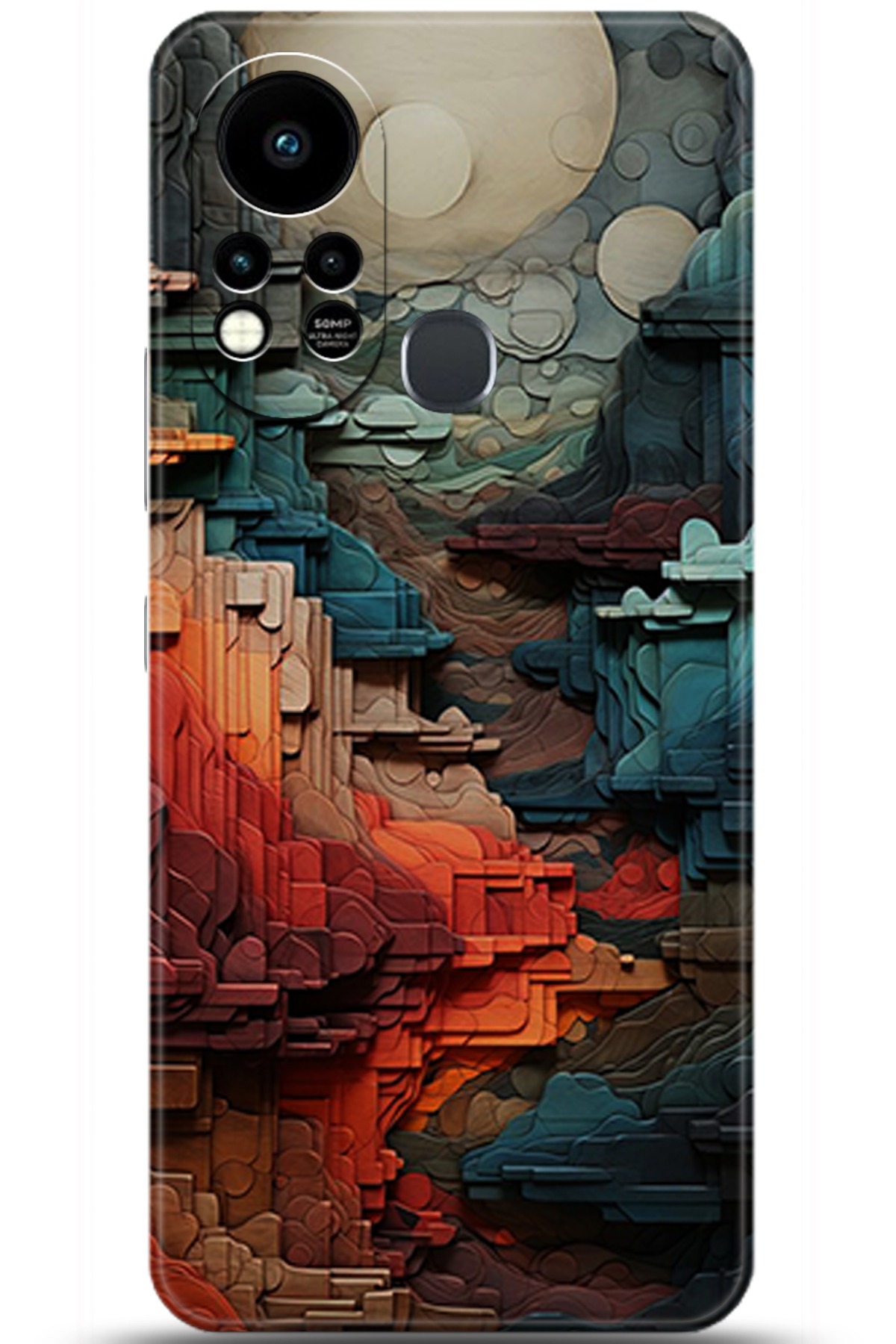 iNfinix Hot 11s Uyumlu Kılıf HD Baskılı Kılıf - Followed Institution 5218