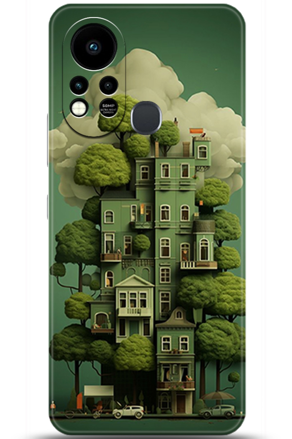 iNfinix Hot 11s Uyumlu Kılıf HD Baskılı Kılıf - Followed Institution 5273